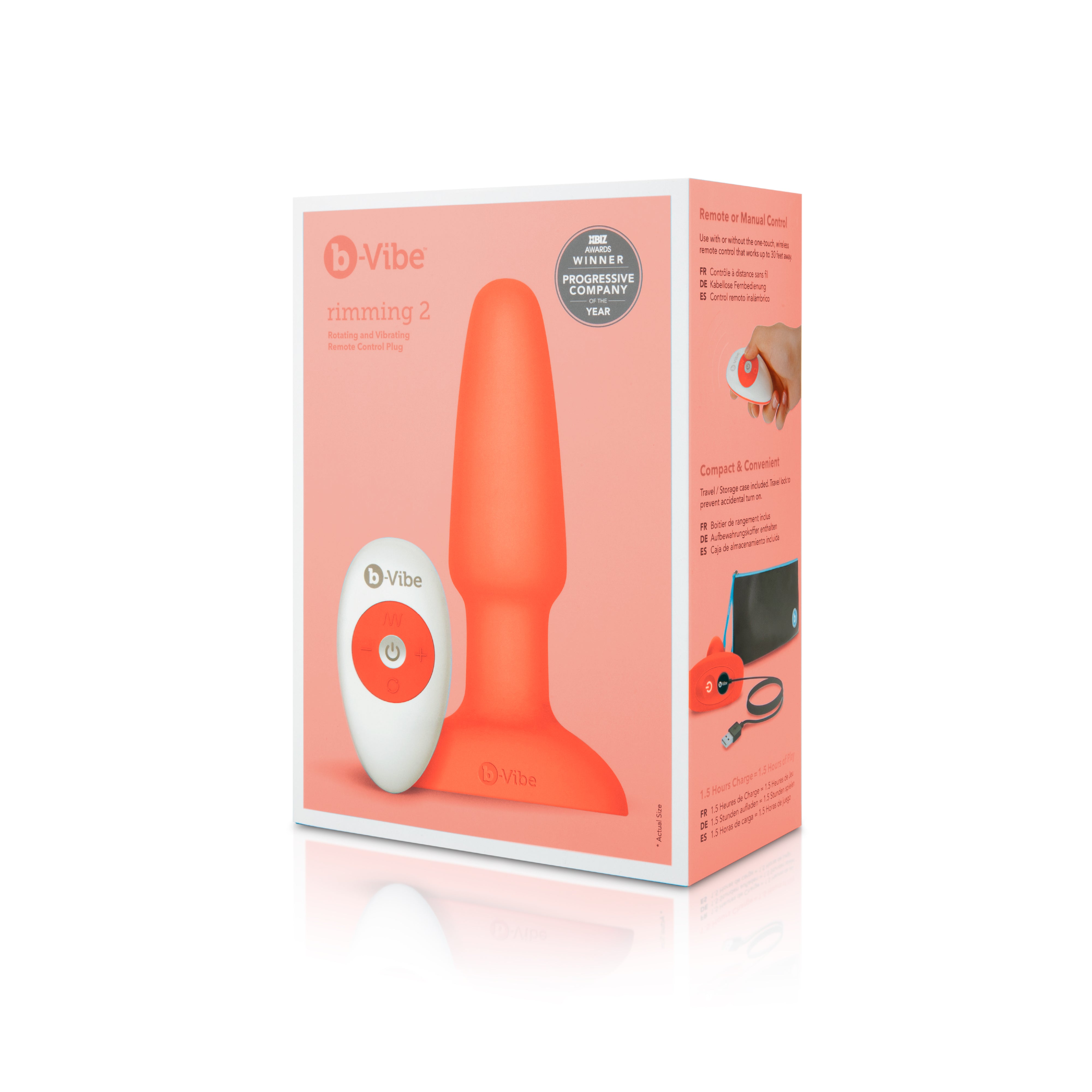 Rimming Plug 2 - Orange