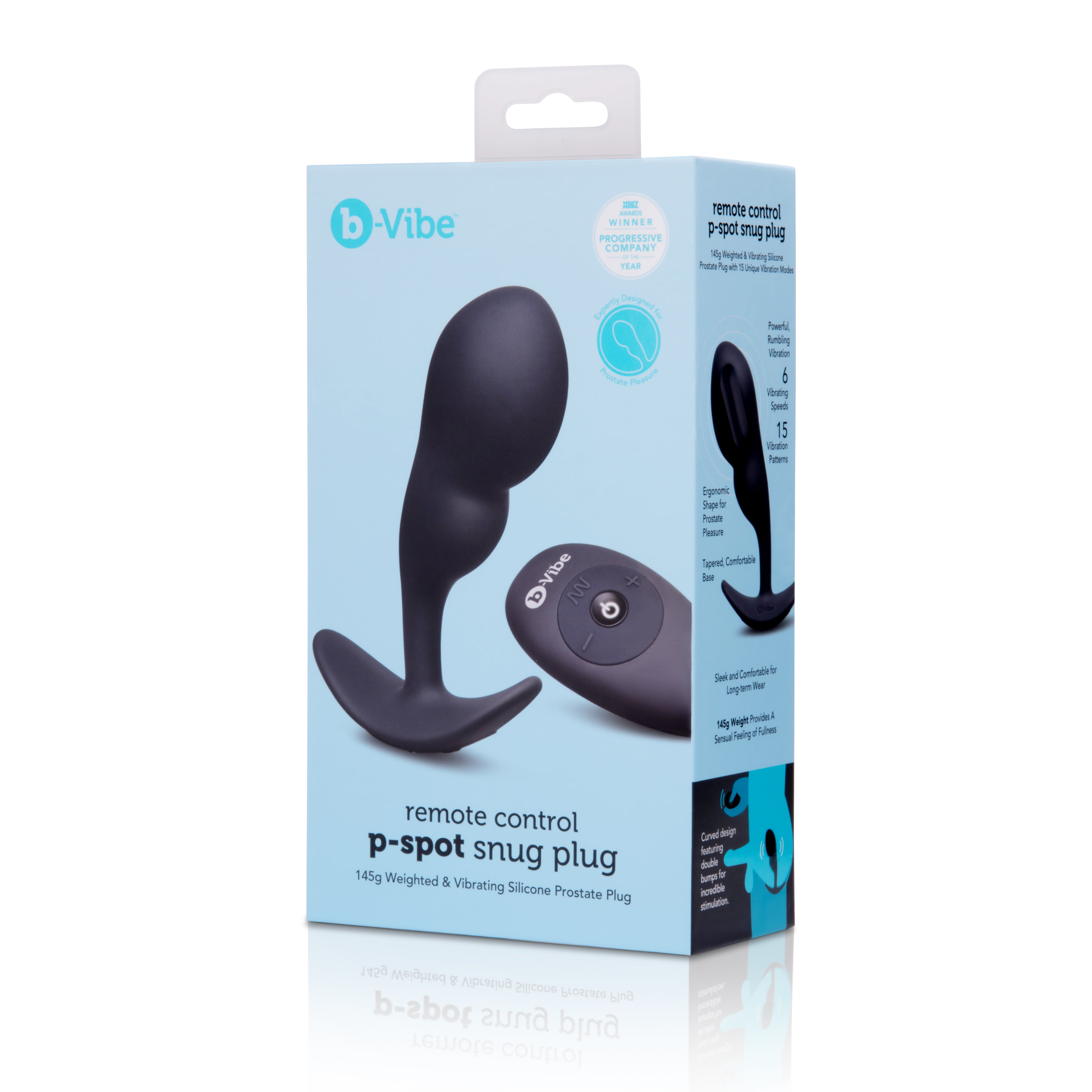 Remote Control P-Spot Snug Plug 145G