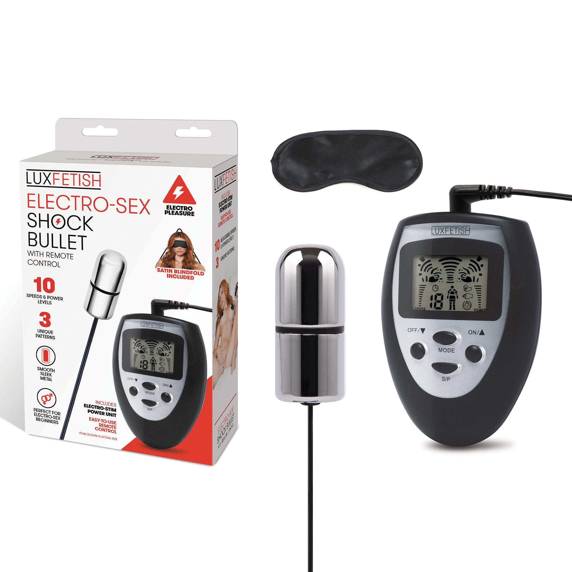 Electro-sex Shock Bullet With Remote Control