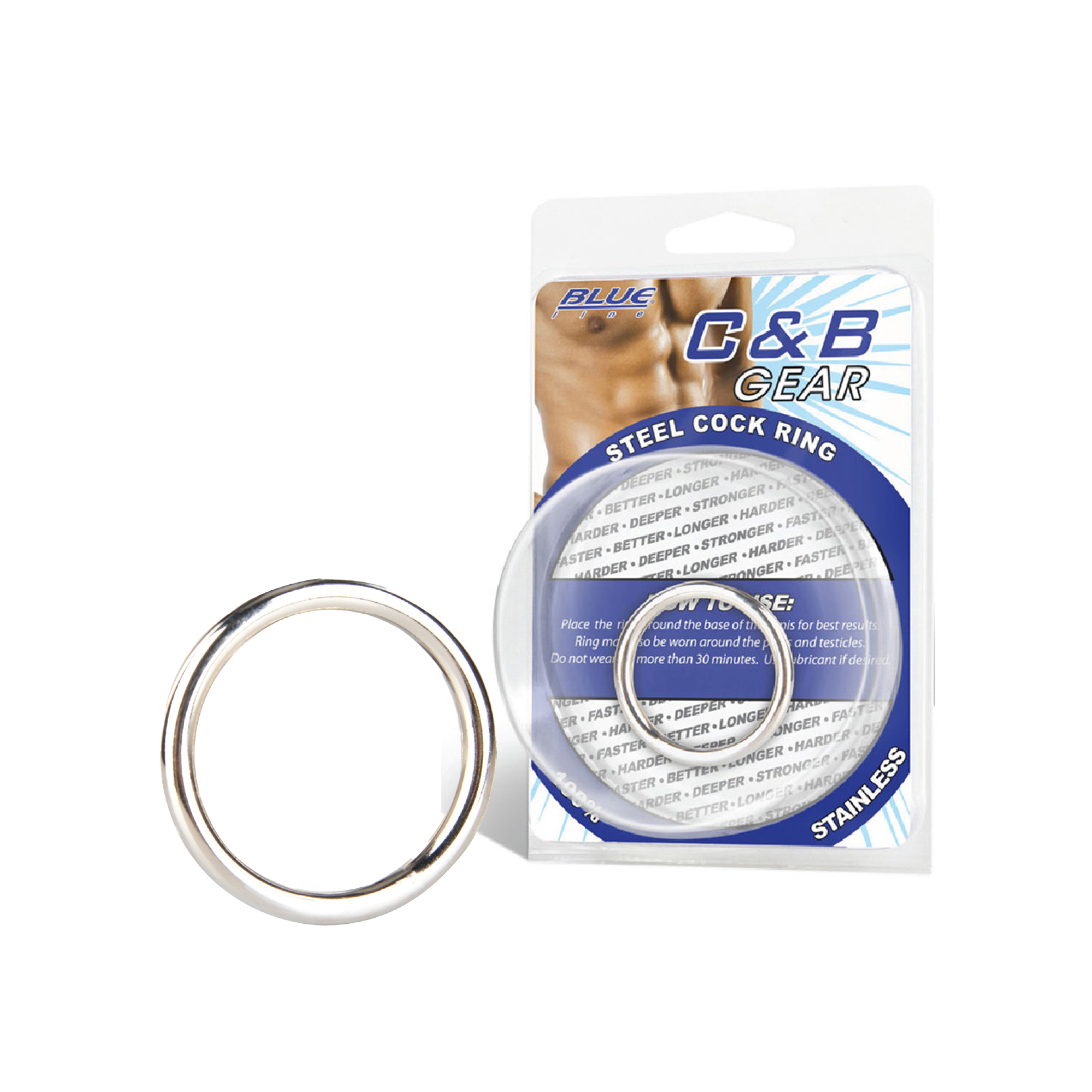 Steel Cock Ring 1.8"