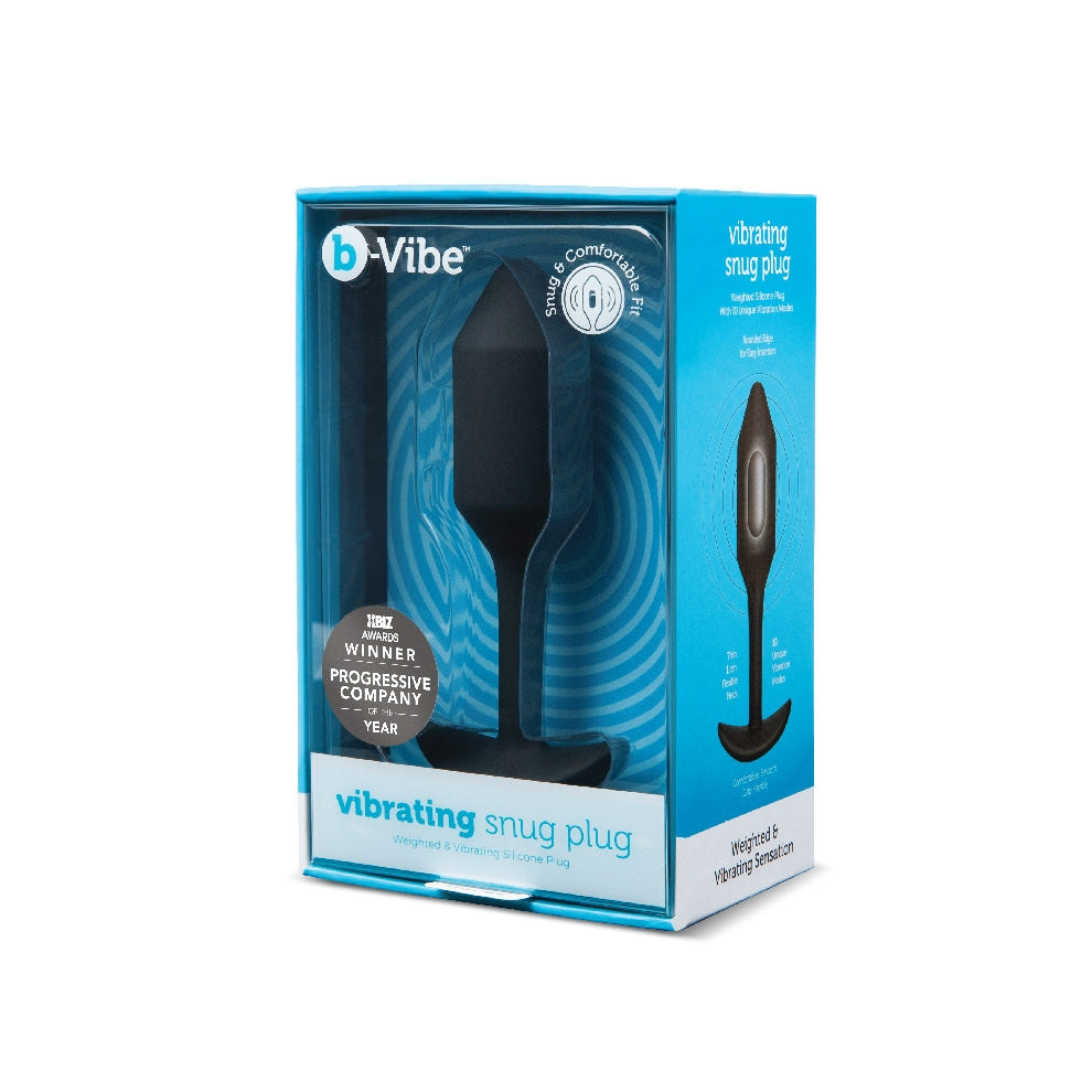 Vibrating Snug Plug 2 Black