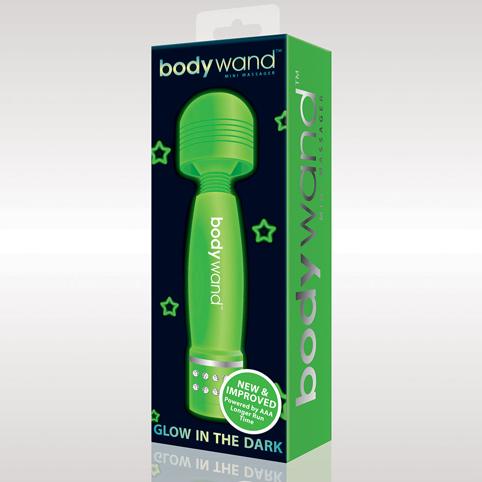 Bodywand Mini Massager Glow In The Dark 4 Inch(6 x LR44 batteries included)