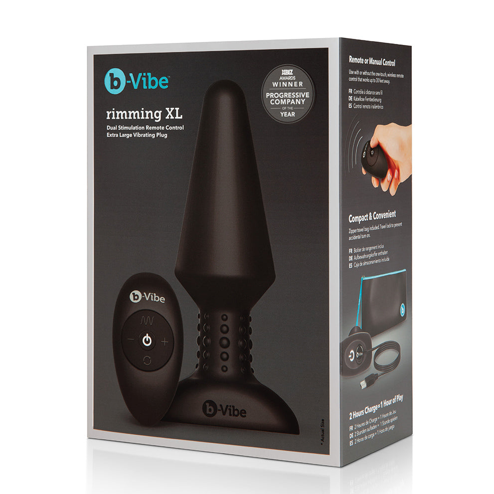 Rimming Plug XL - Black