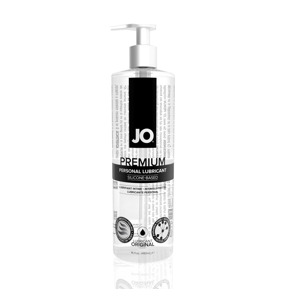 Jo Premium - Original - Lubricant (Silicone-Based) 16 Floz / 480 Ml