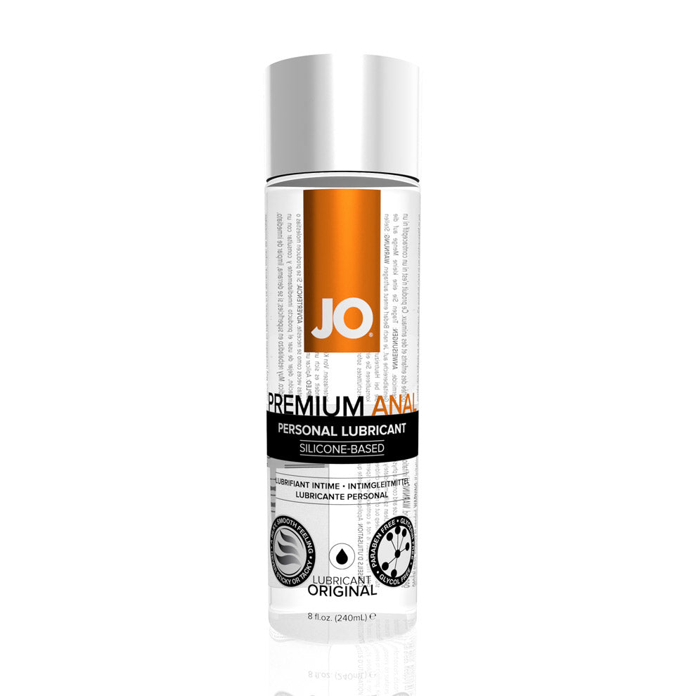Jo Premium Anal - Original - Lubricant (Silicone-Based) 8 Floz / 240 Ml