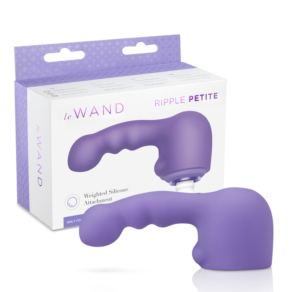 Le Wand Petite Ripple Attachment Cover - Violet