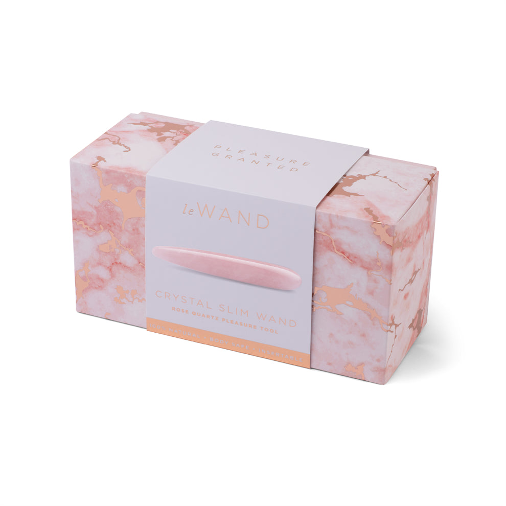 Le Wand Crystal Slim Wand Rose Quartz
