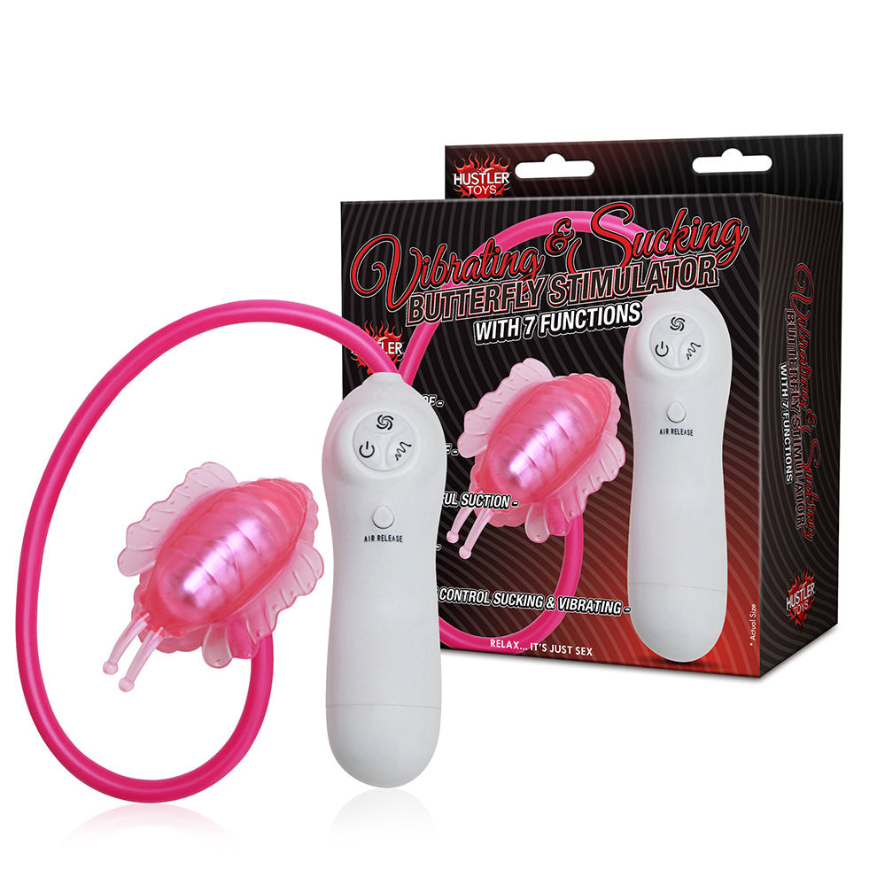 Vibrating & Sucking Butterfly Stimulator With 7 Functions