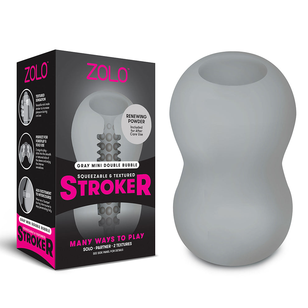 Zolo Mini Stroker Grey