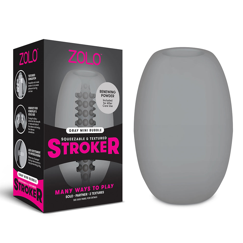 Zolo Mini Stroker Dome Grey