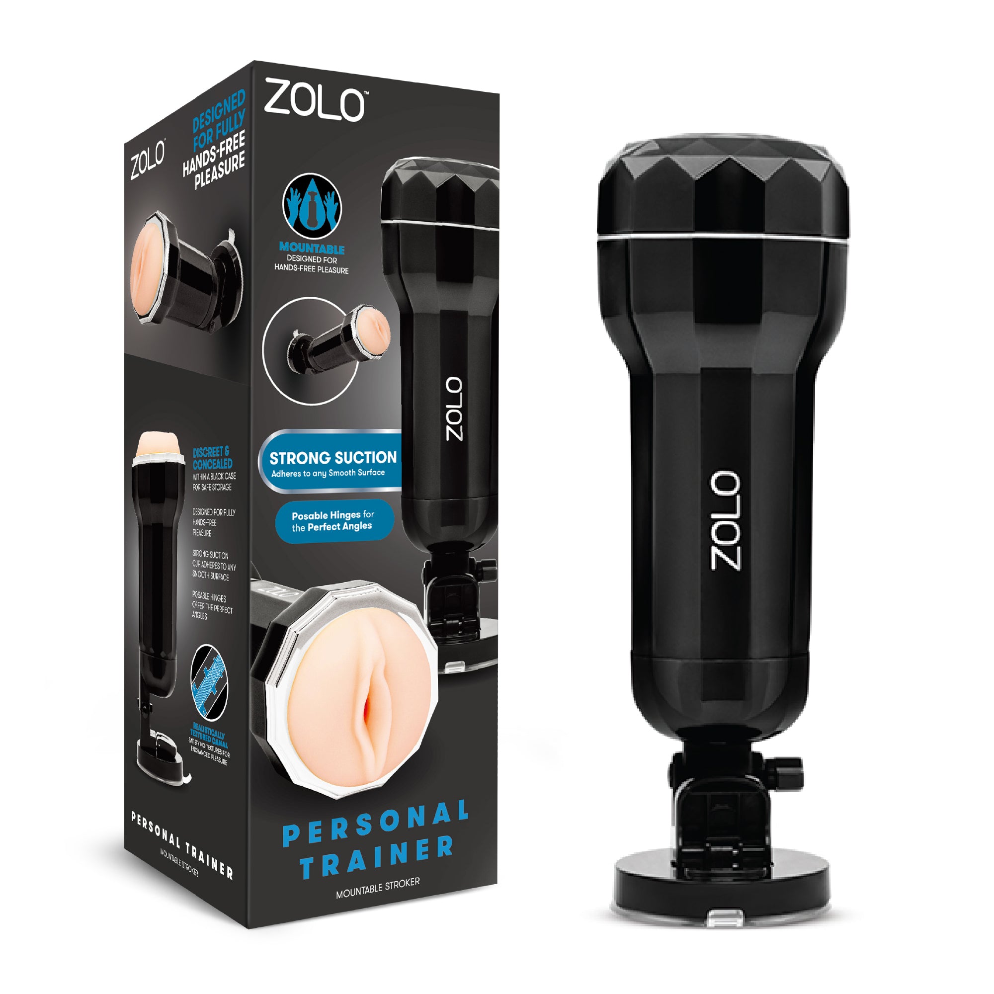 Zolo Original Mount Discreet Stroker