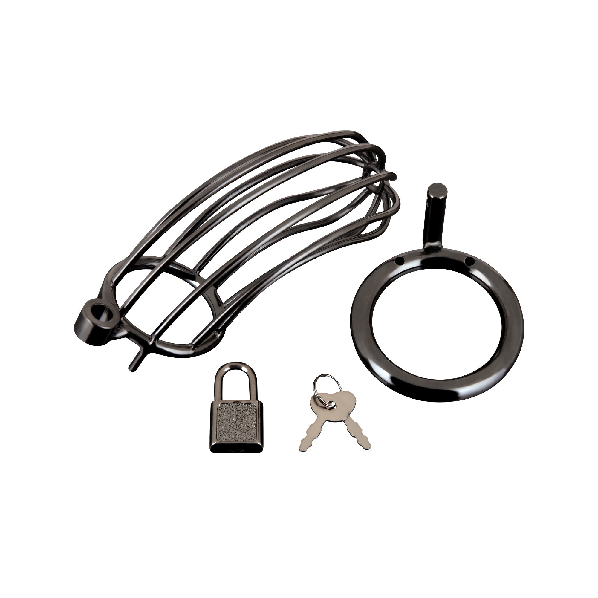 Prisoner Cock Cage - Black