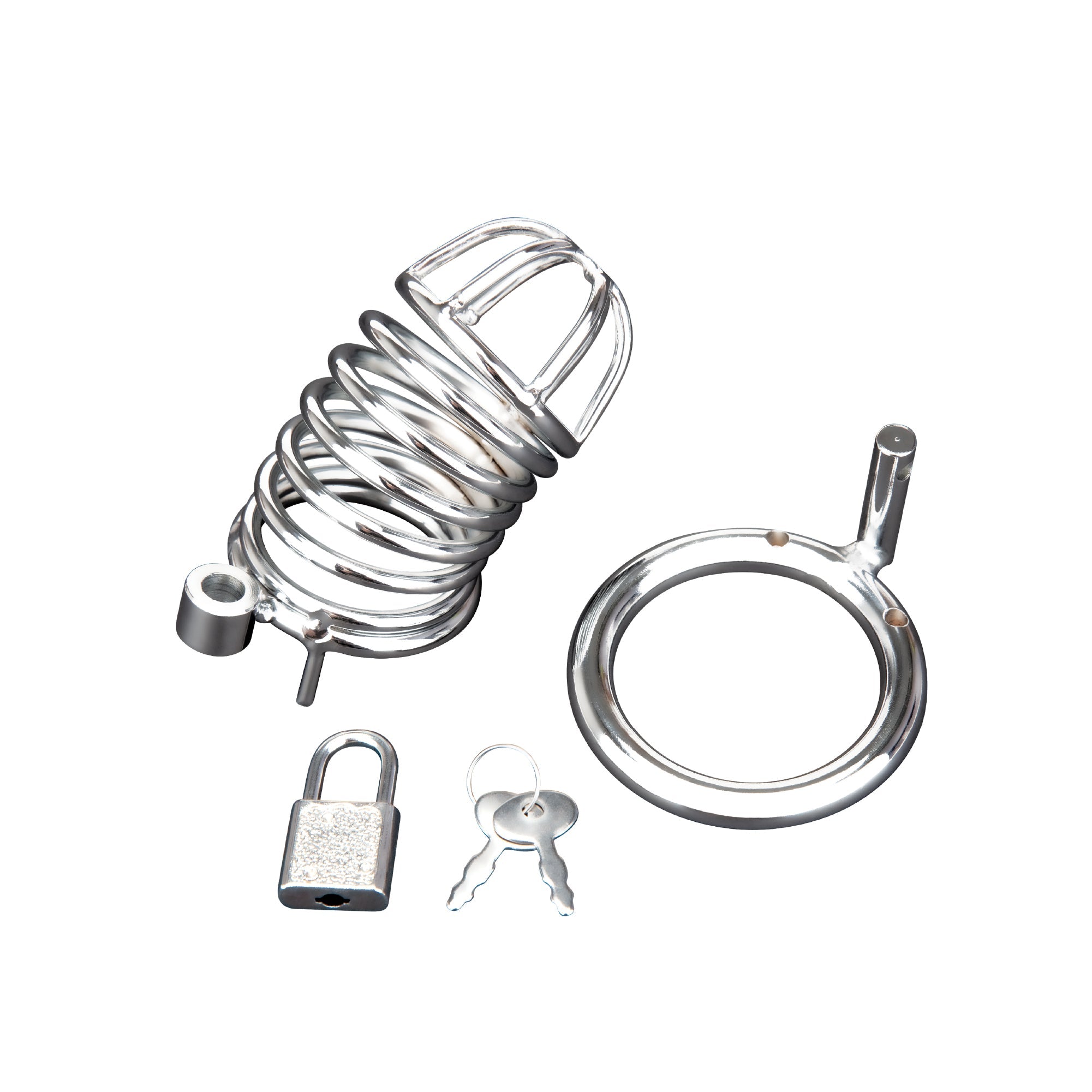 Deluxe Chastity Cock Cage