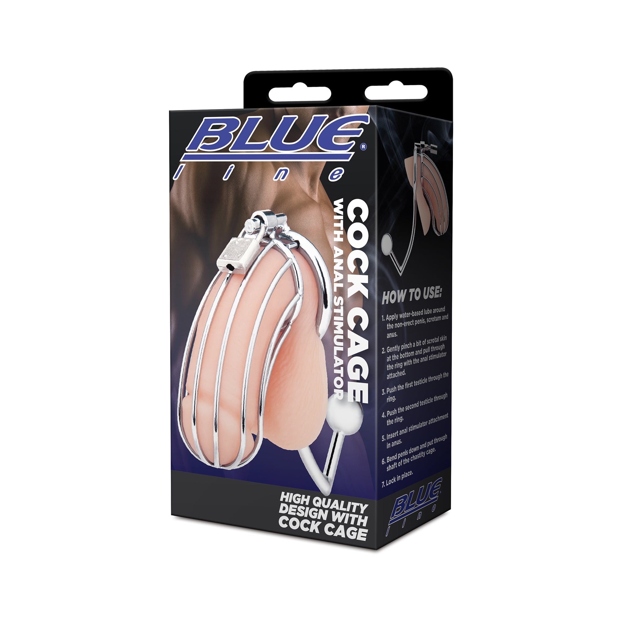 Cock Cage With Anal Stimulator