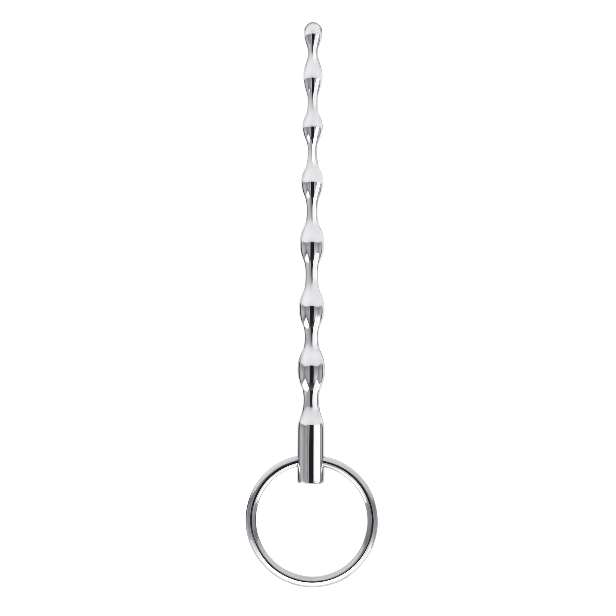 4.25" Stainless Steel Ribbed Urethral Sound