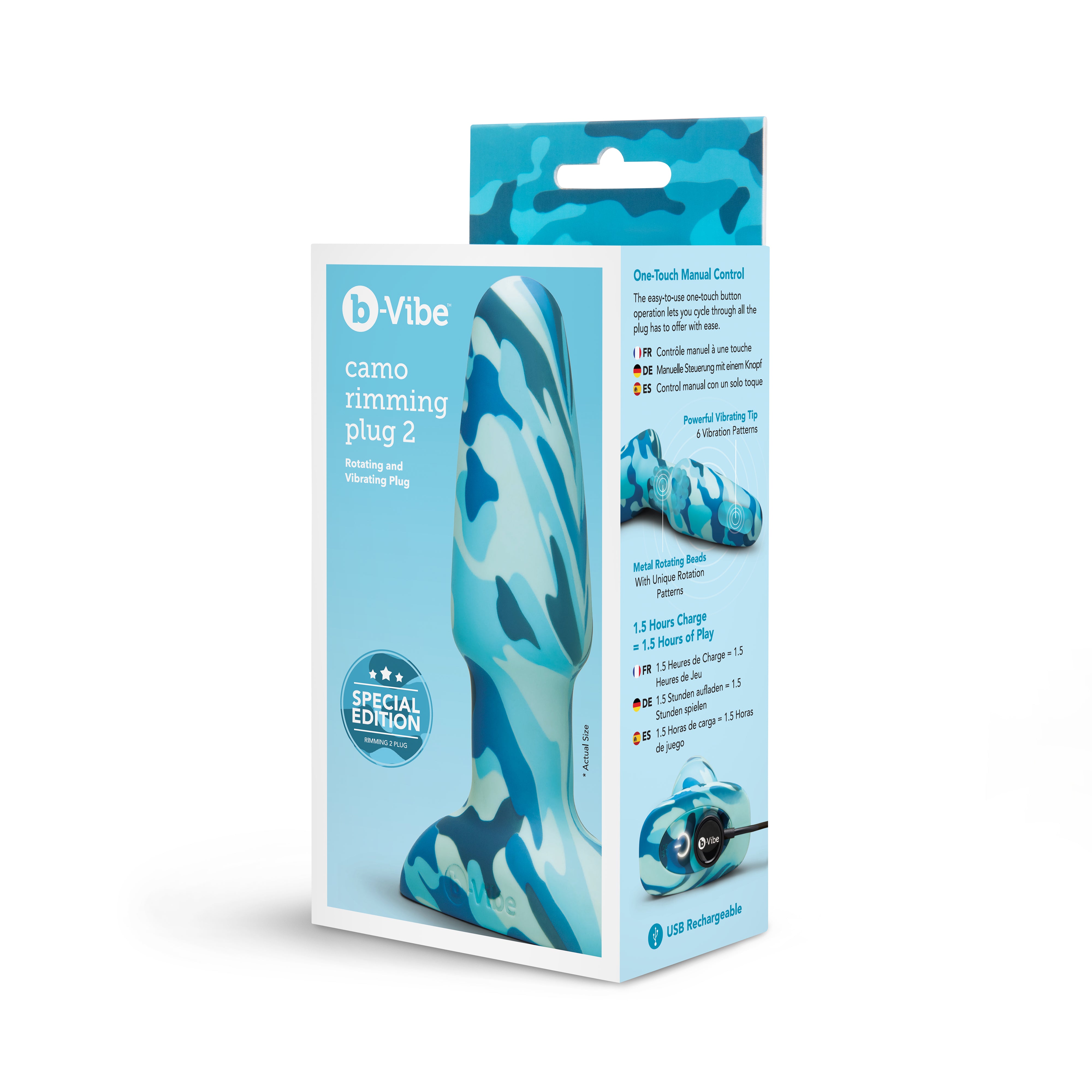 Camo rimming plug 2