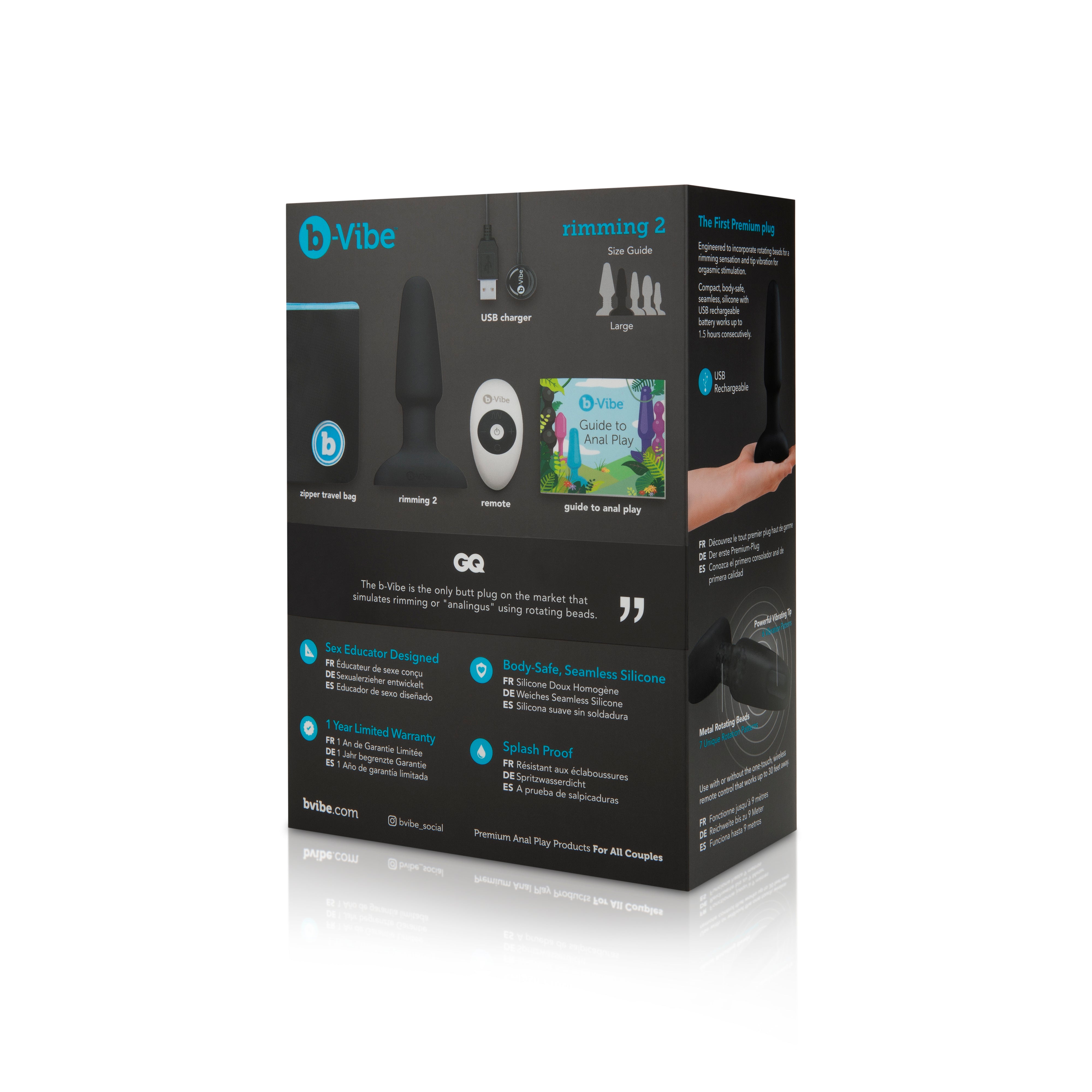 Rimming Plug 2 - Black