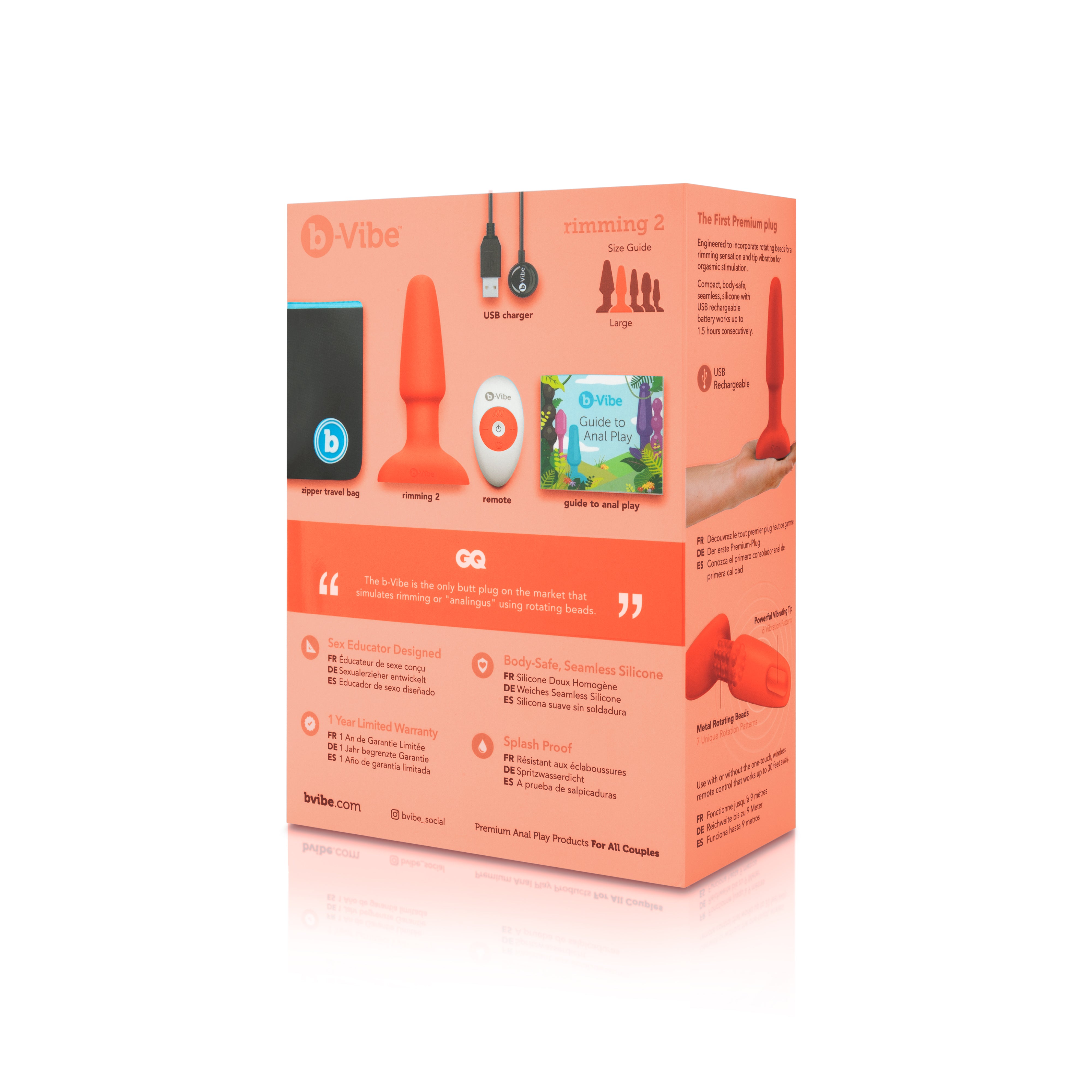 Rimming Plug 2 - Orange