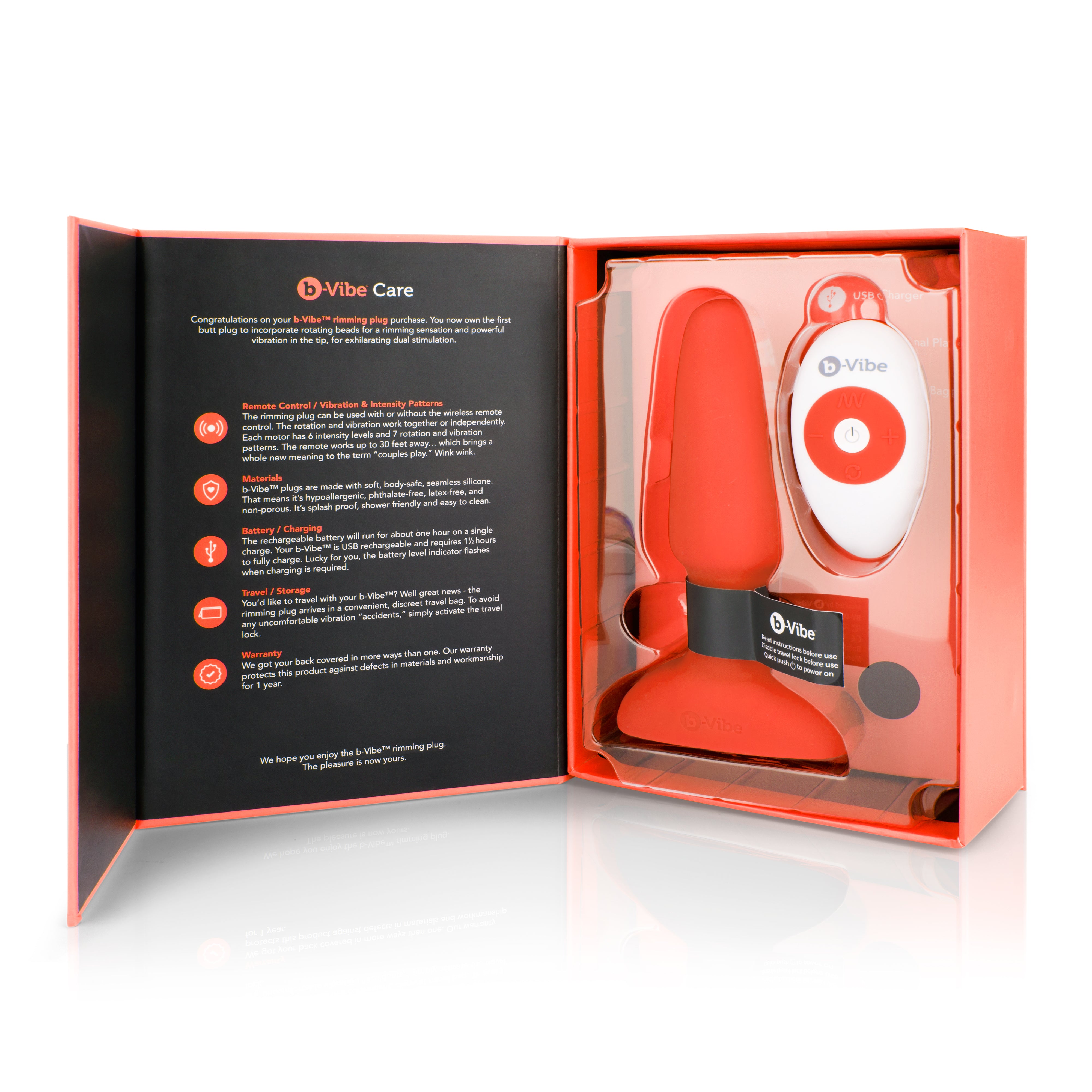 Rimming Plug 2 - Orange