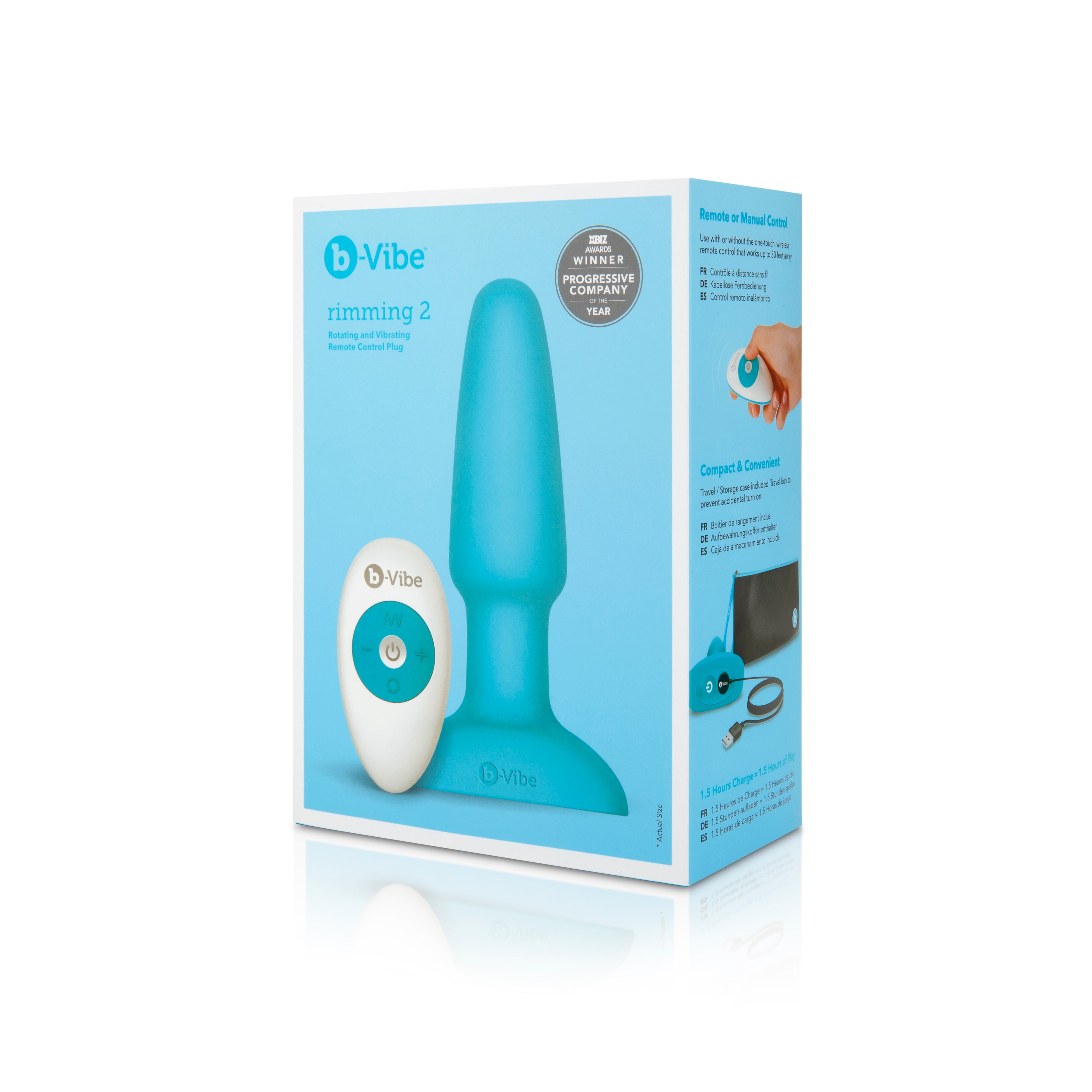 Rimming Plug 2 - Teal