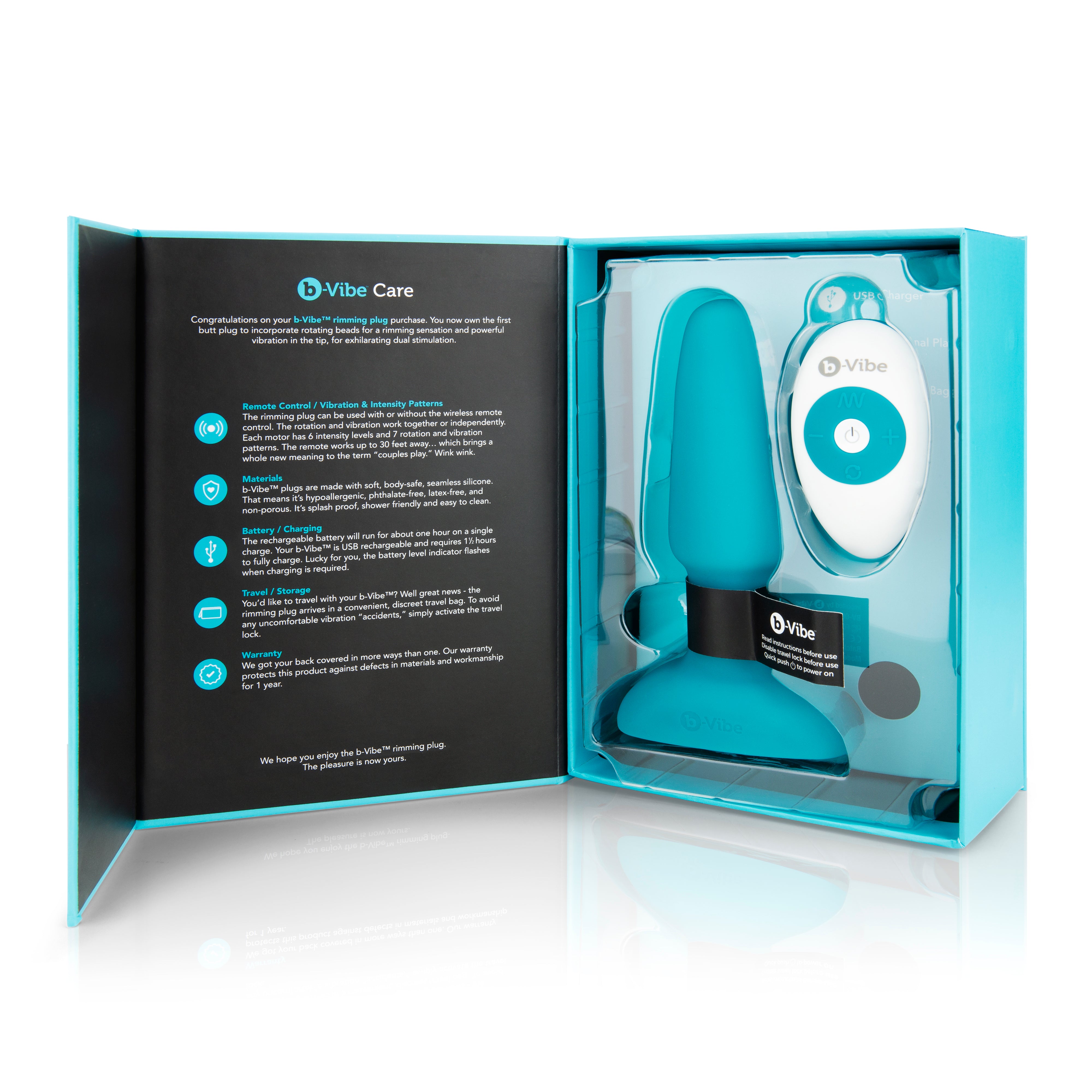 Rimming Plug 2 - Teal