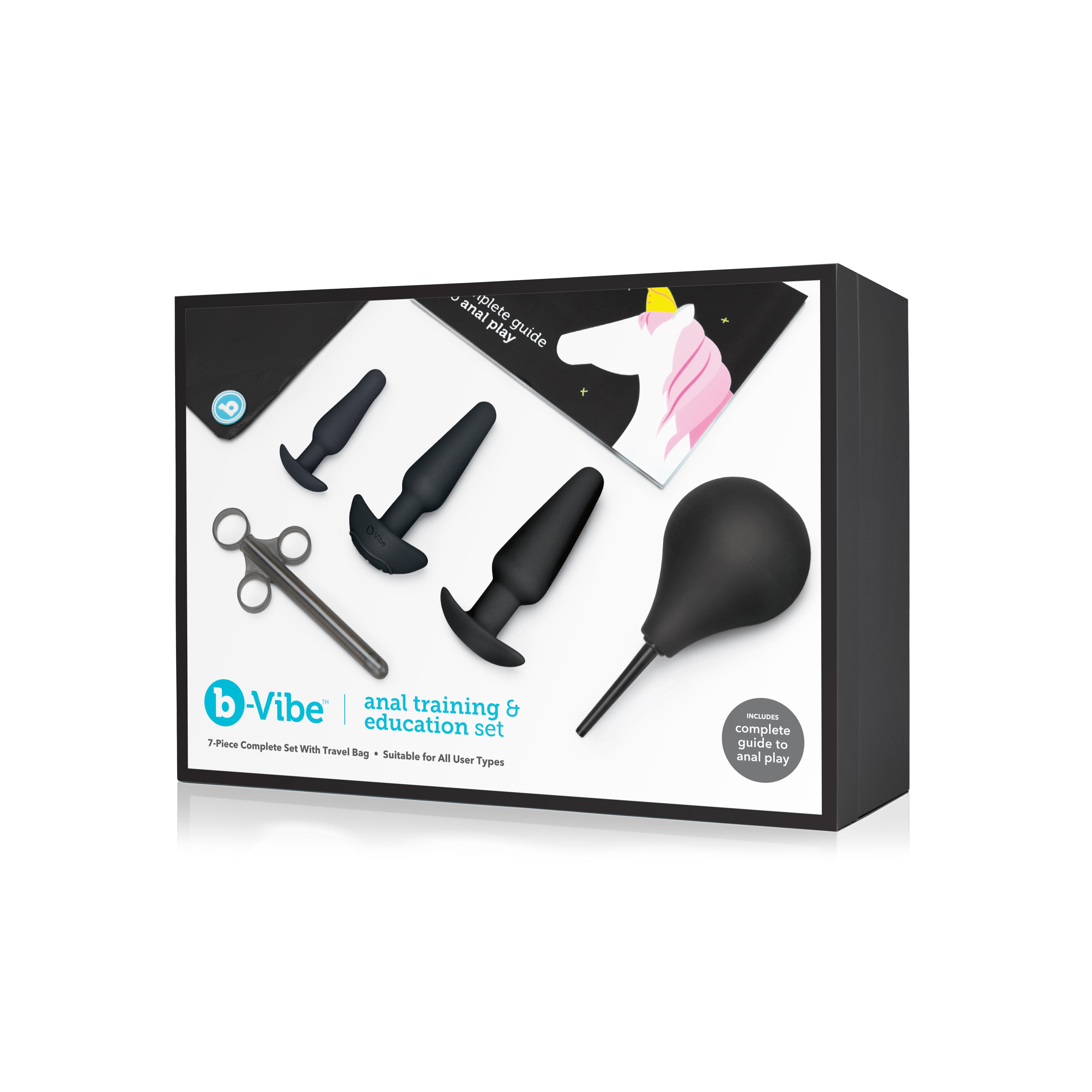 Anal Training Kit & Education Set - Black
