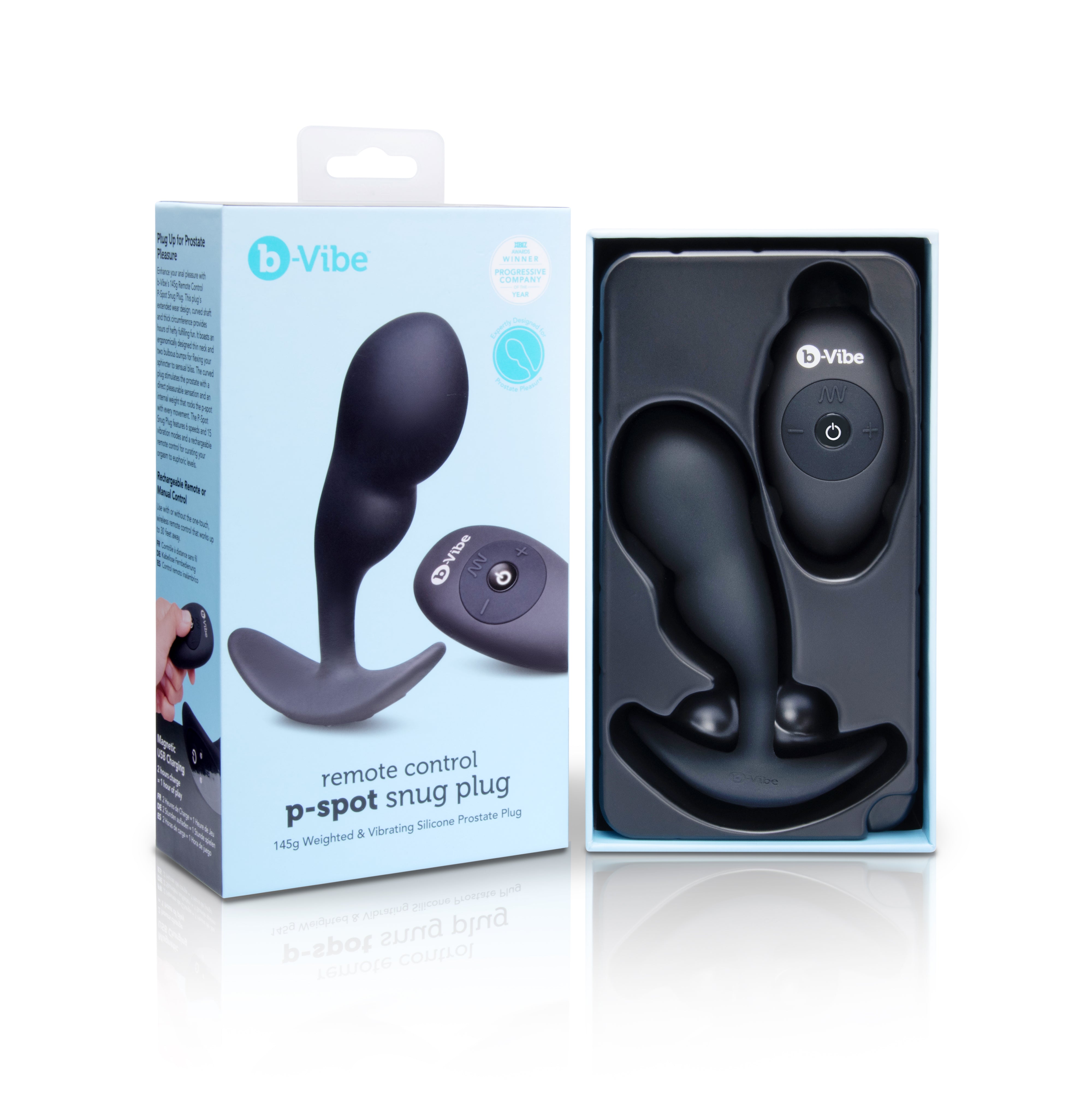 Remote Control P-Spot Snug Plug 145G