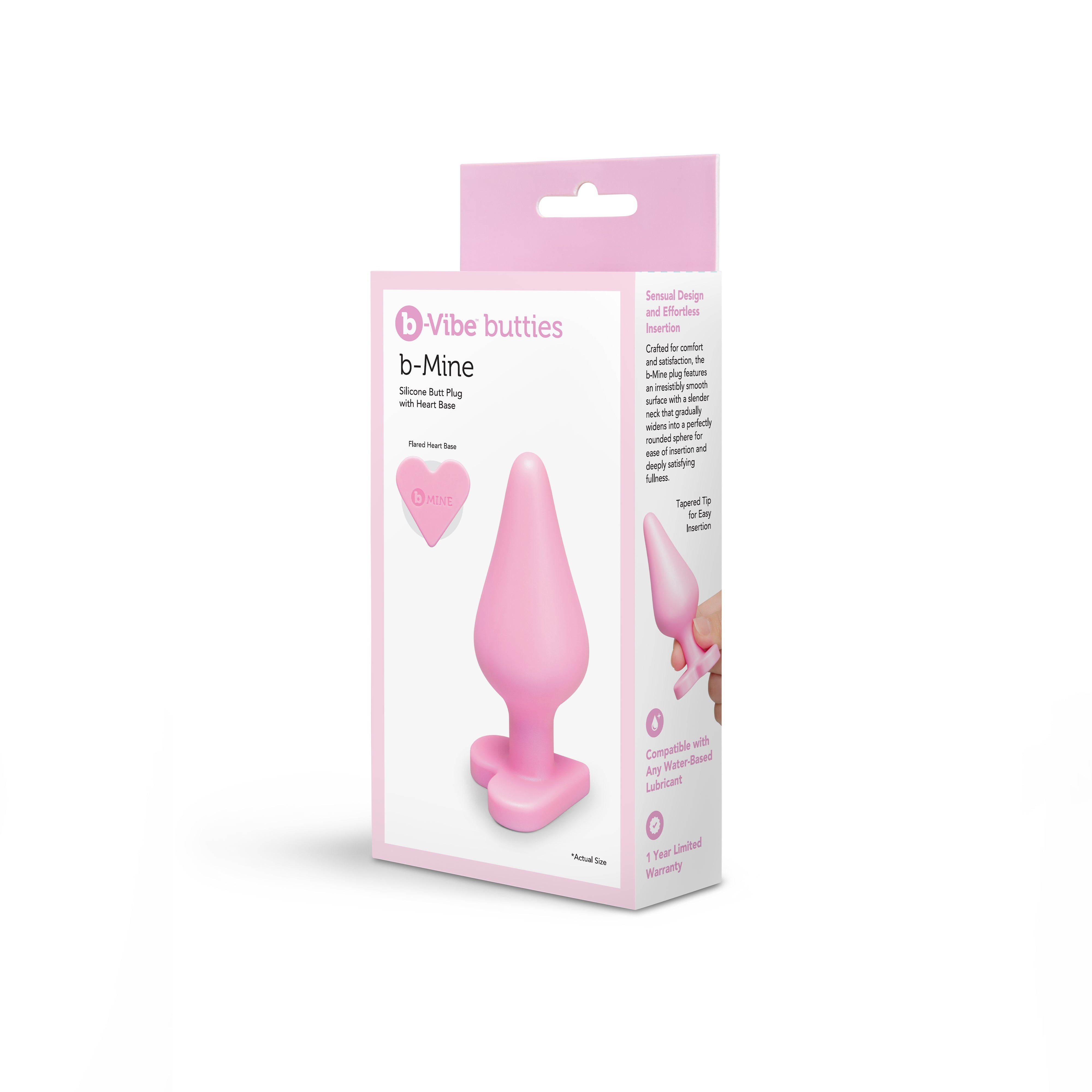Butties b-Mine Heart Base Silicone Butt Plug