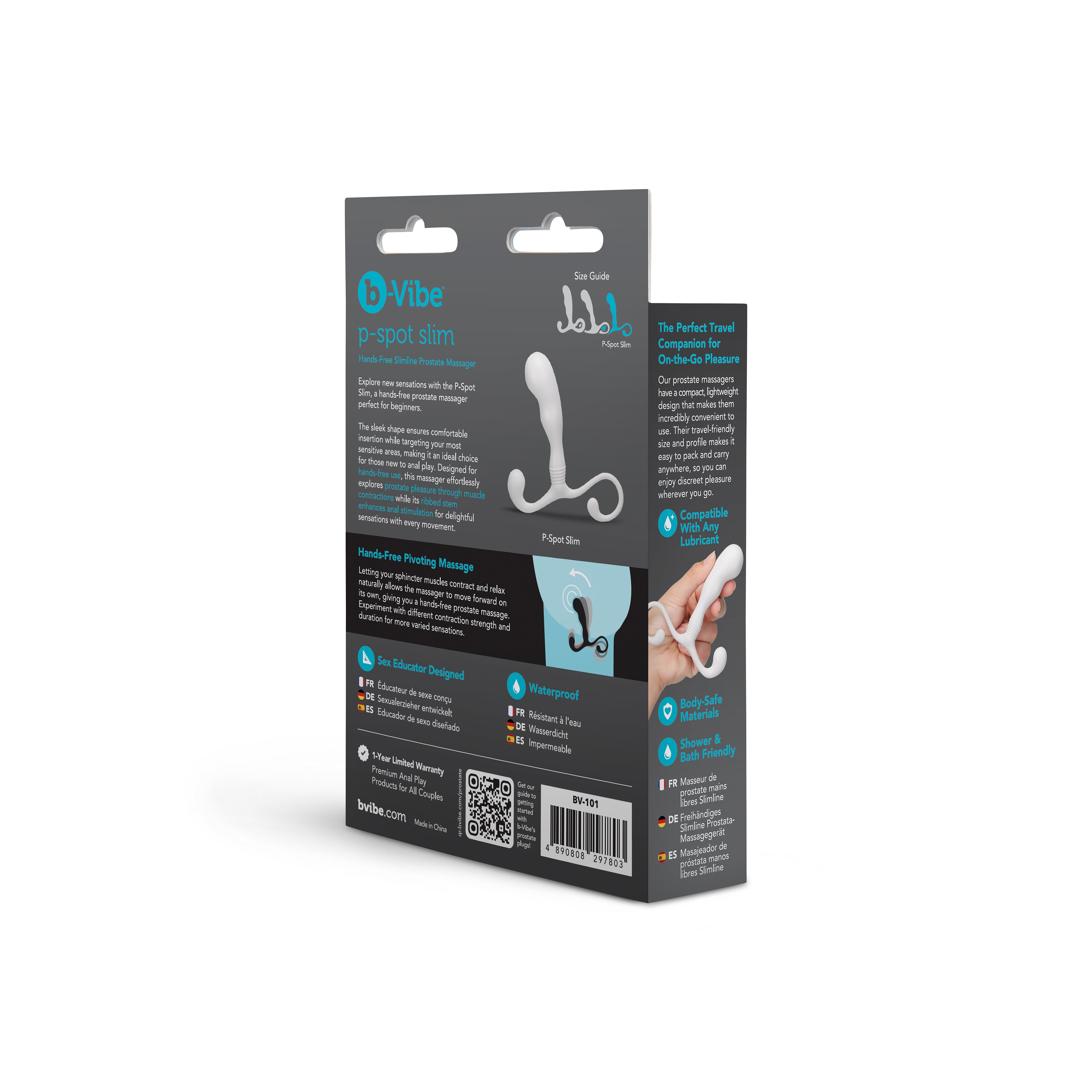 P-Spot Slim Hands-Free Slimline Prostate Massager