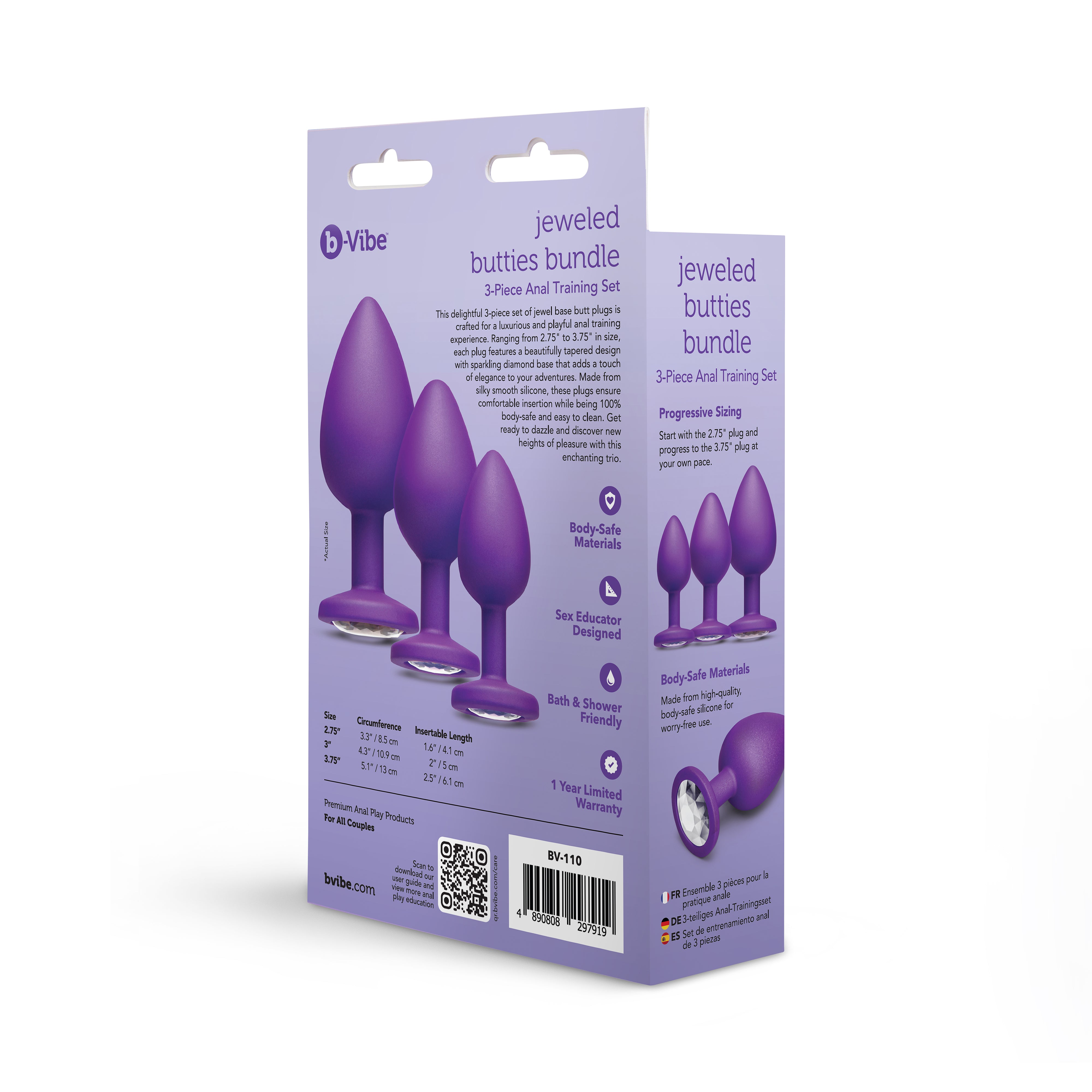 Jeweled Butties Bundle Anal Training Set