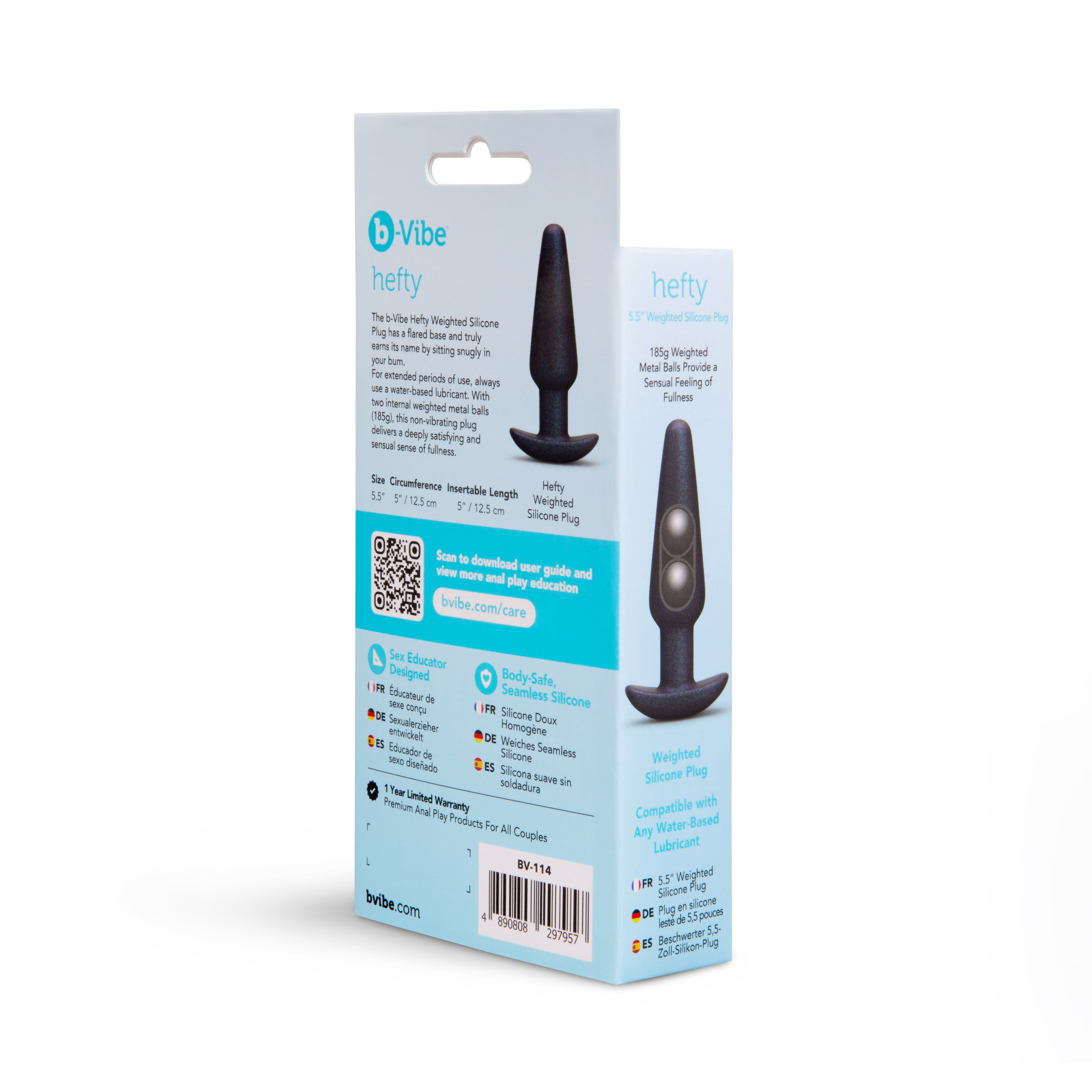 Butties Hefty Weighted Silicone Plug