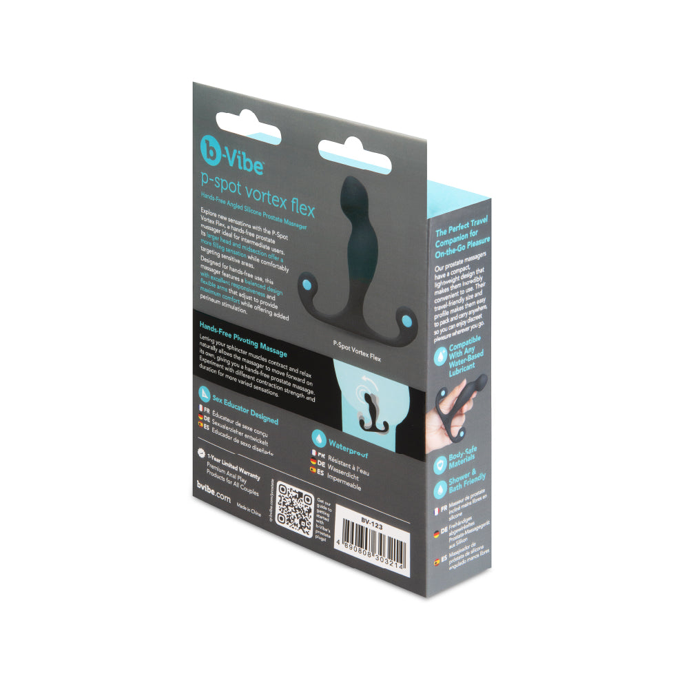 P-Spot Vortex Flex Hands-Free Angled Silicone Prostate Massager