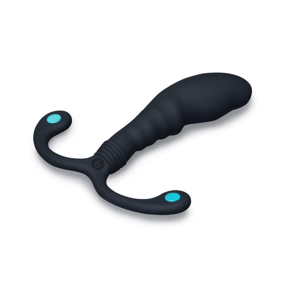 P-Spot Apex Bend Hands-Free Ridged Silicone Prostate Massager