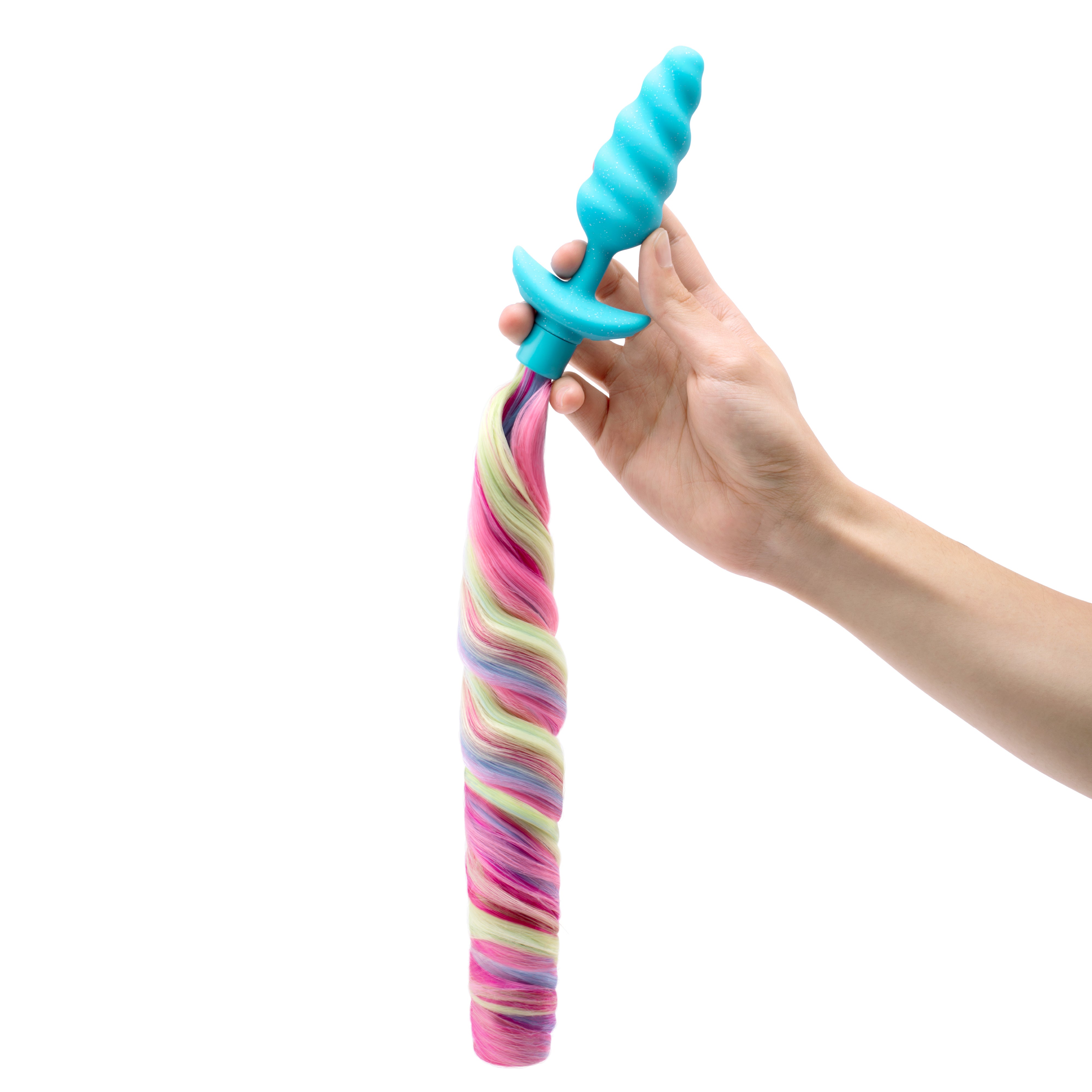 Unicorn Tail Vibrating Butt Plug