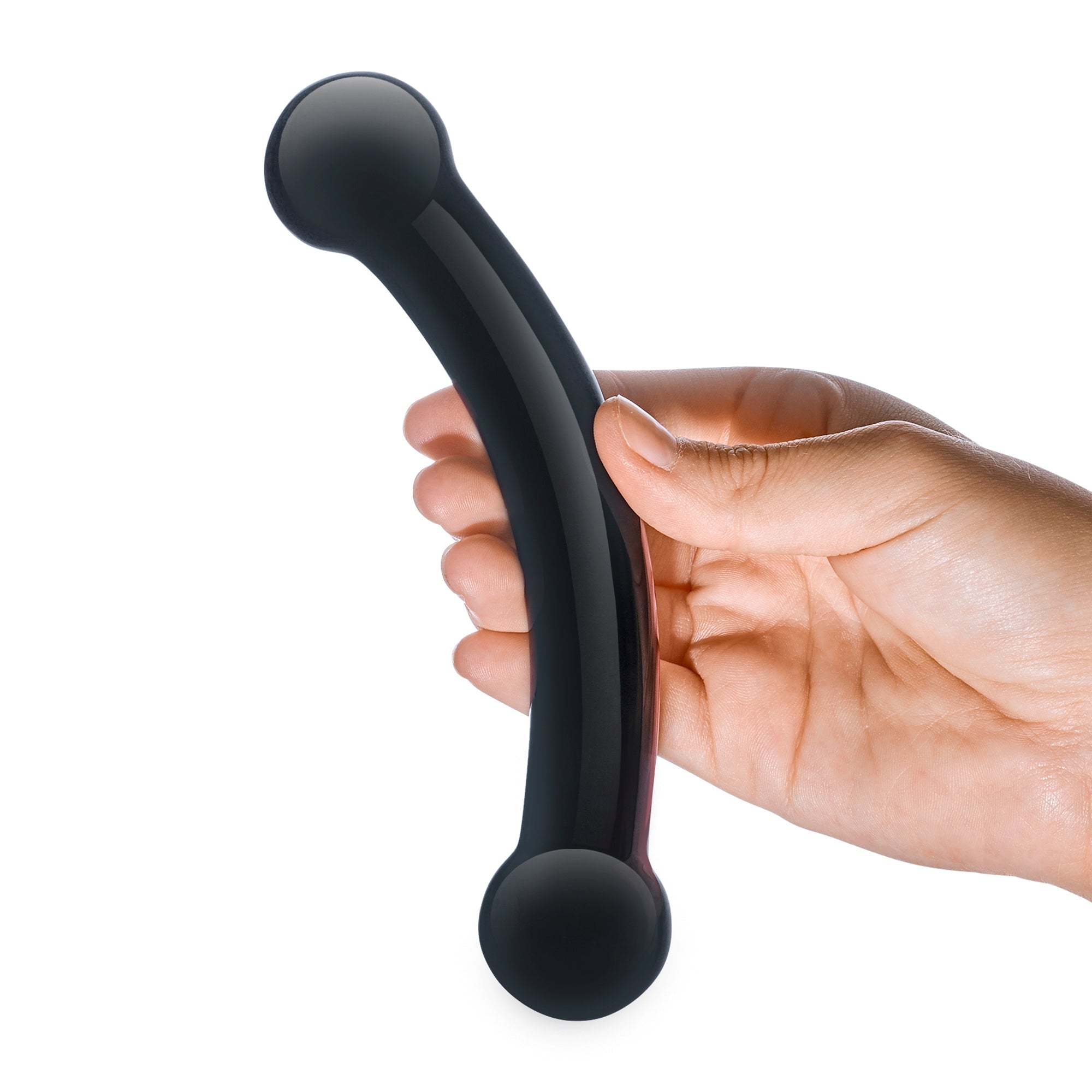 5.5" Double Bull Black Dildo