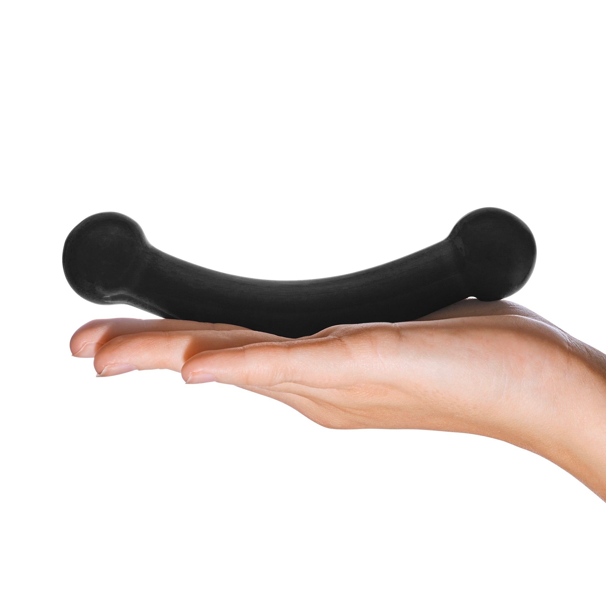 5.5" Double Bull Black Dildo
