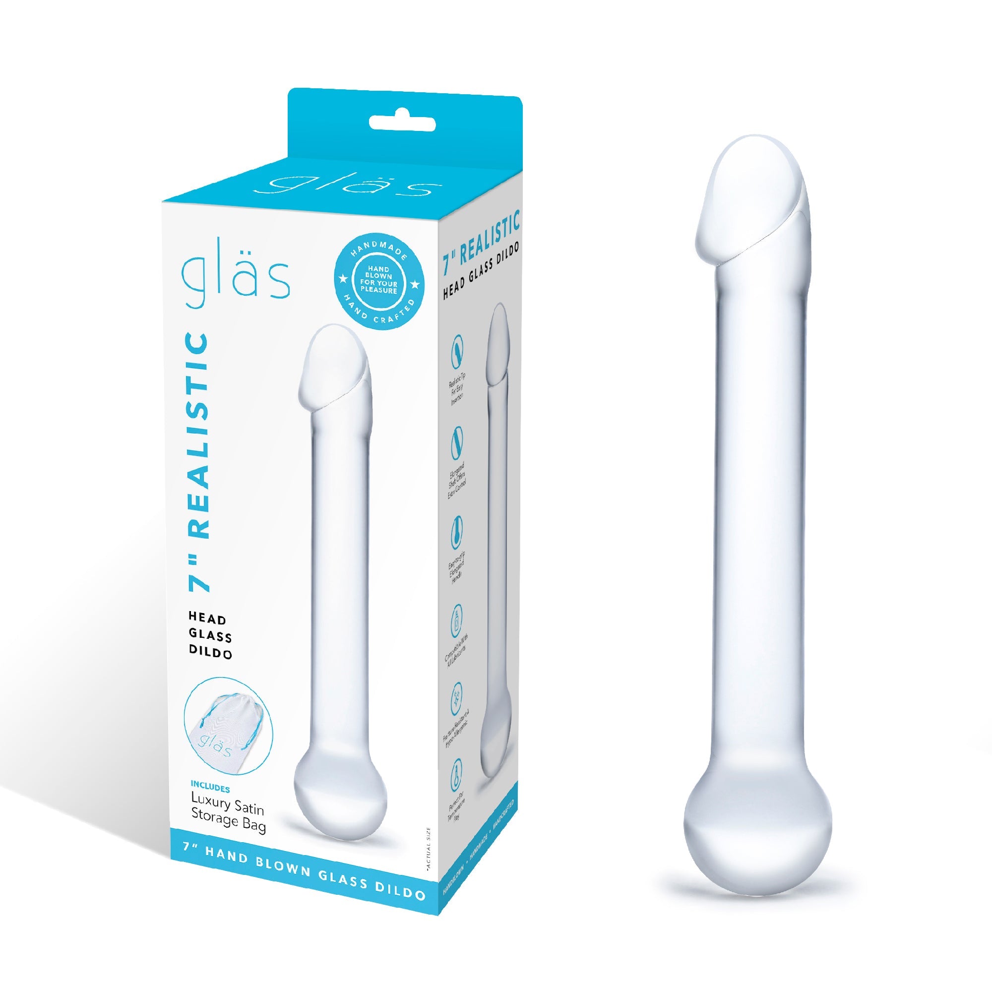 7" Double Ended Straight Dildo