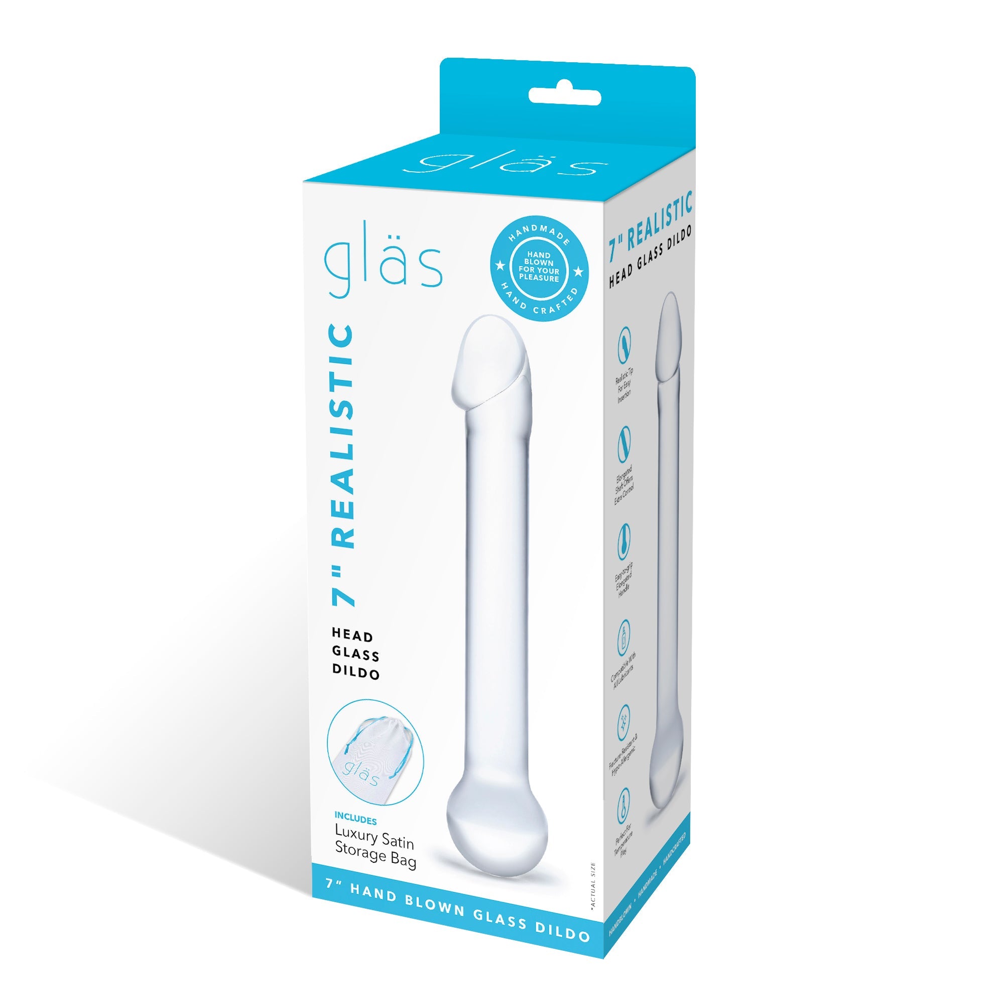 7" Double Ended Straight Dildo