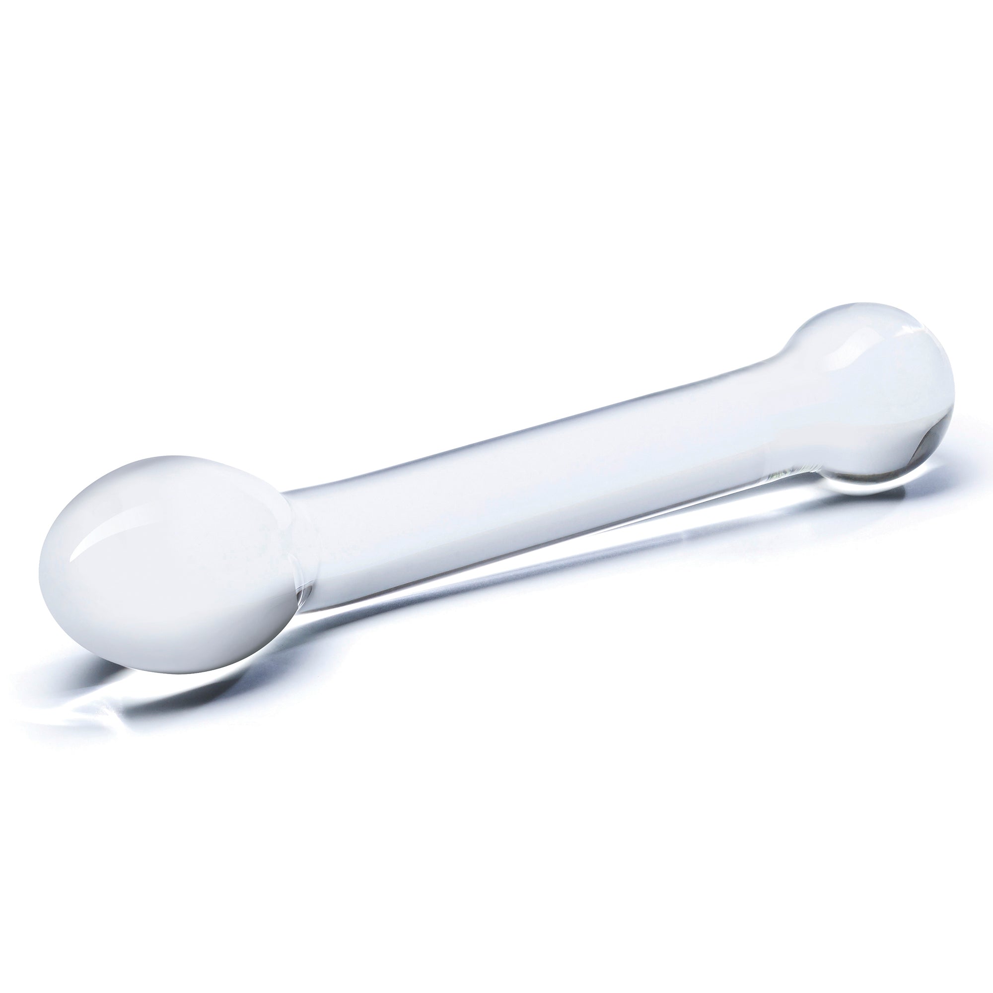 8" Slimline G-Spot Glass Dildo