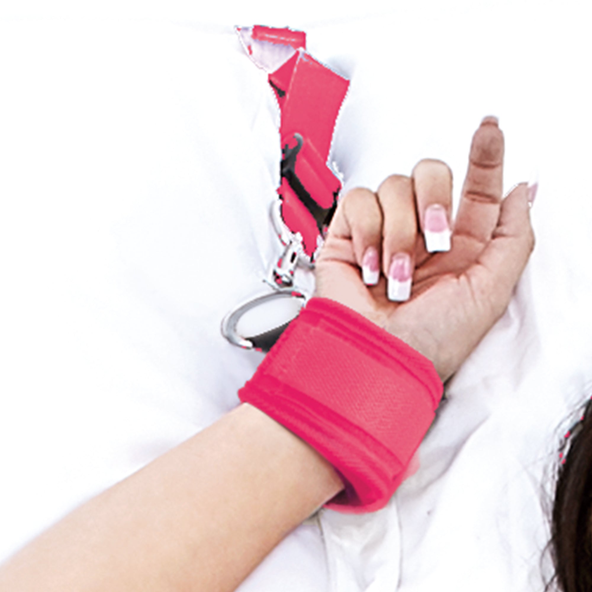 7 PC Bed Spreader - Hot Pink