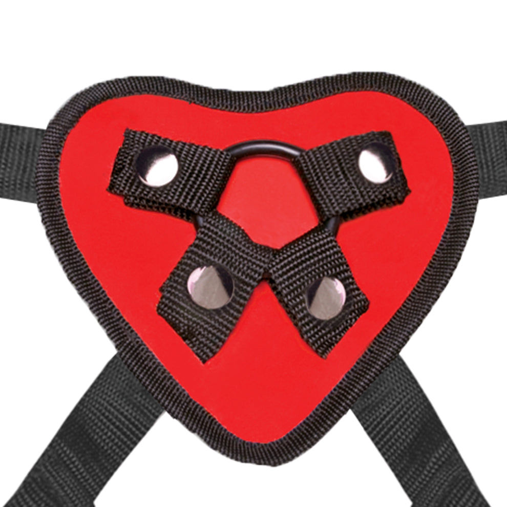 Red Heart Strap-on Harness