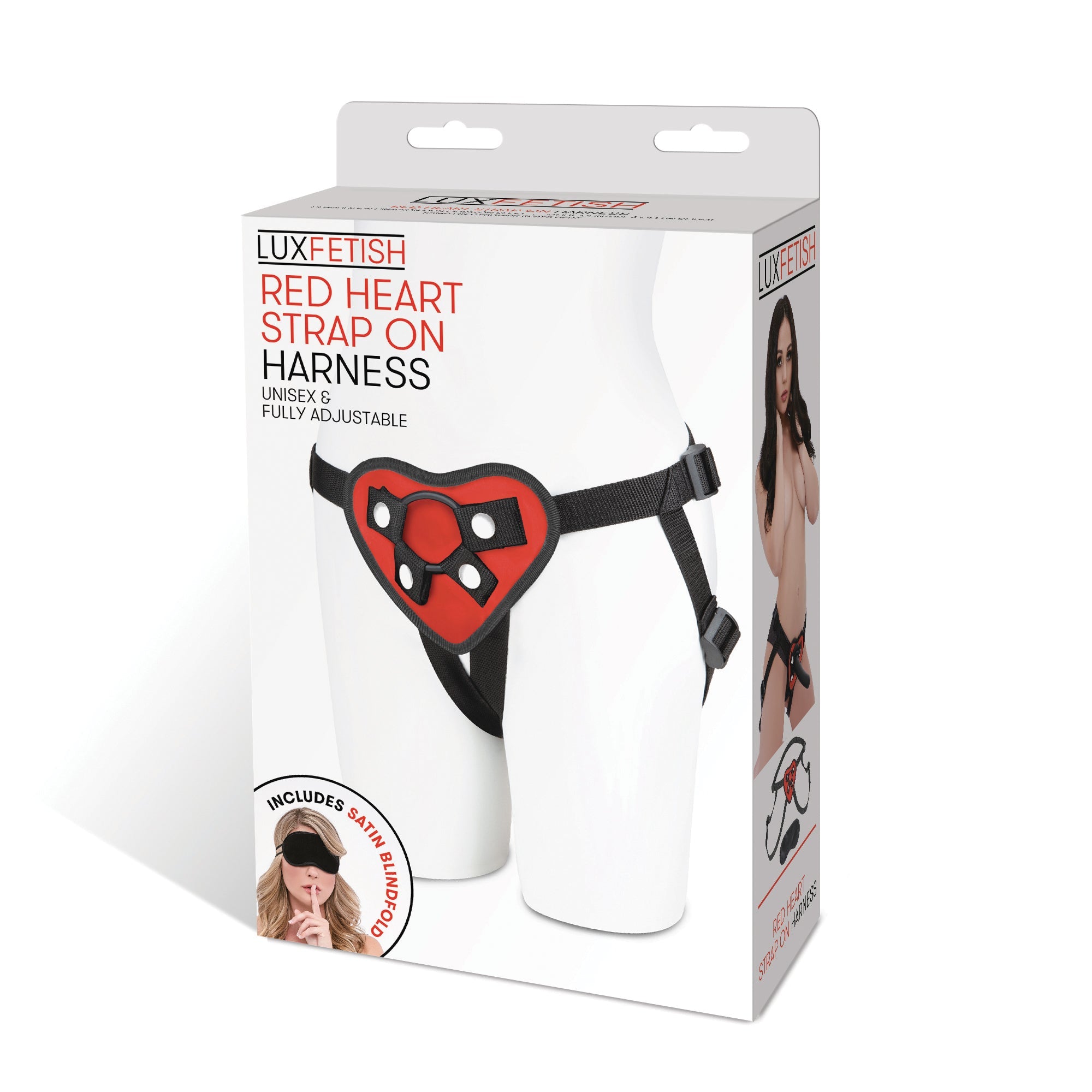 Red Heart Strap-on Harness