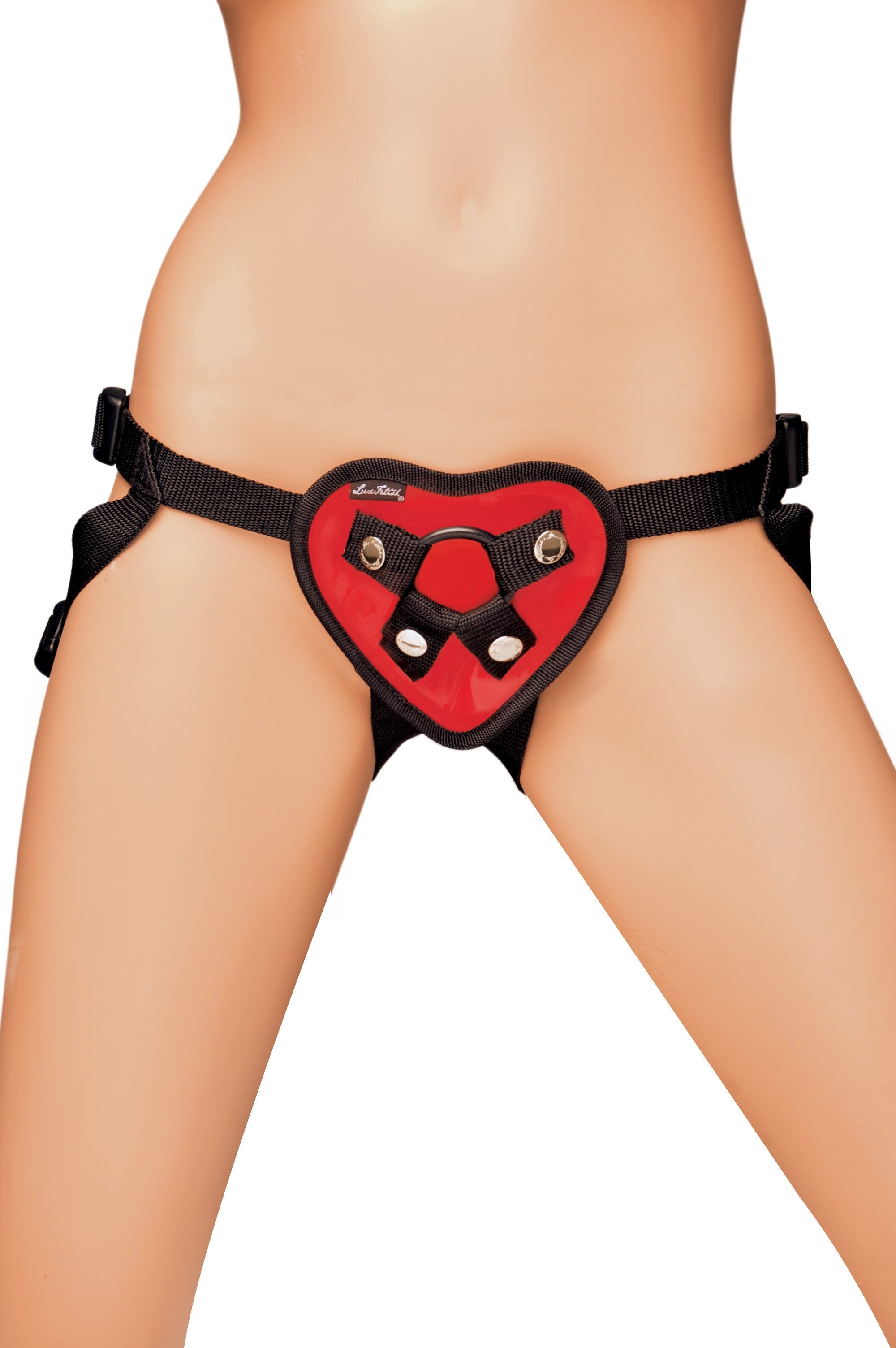 Red Heart Strap-on Harness