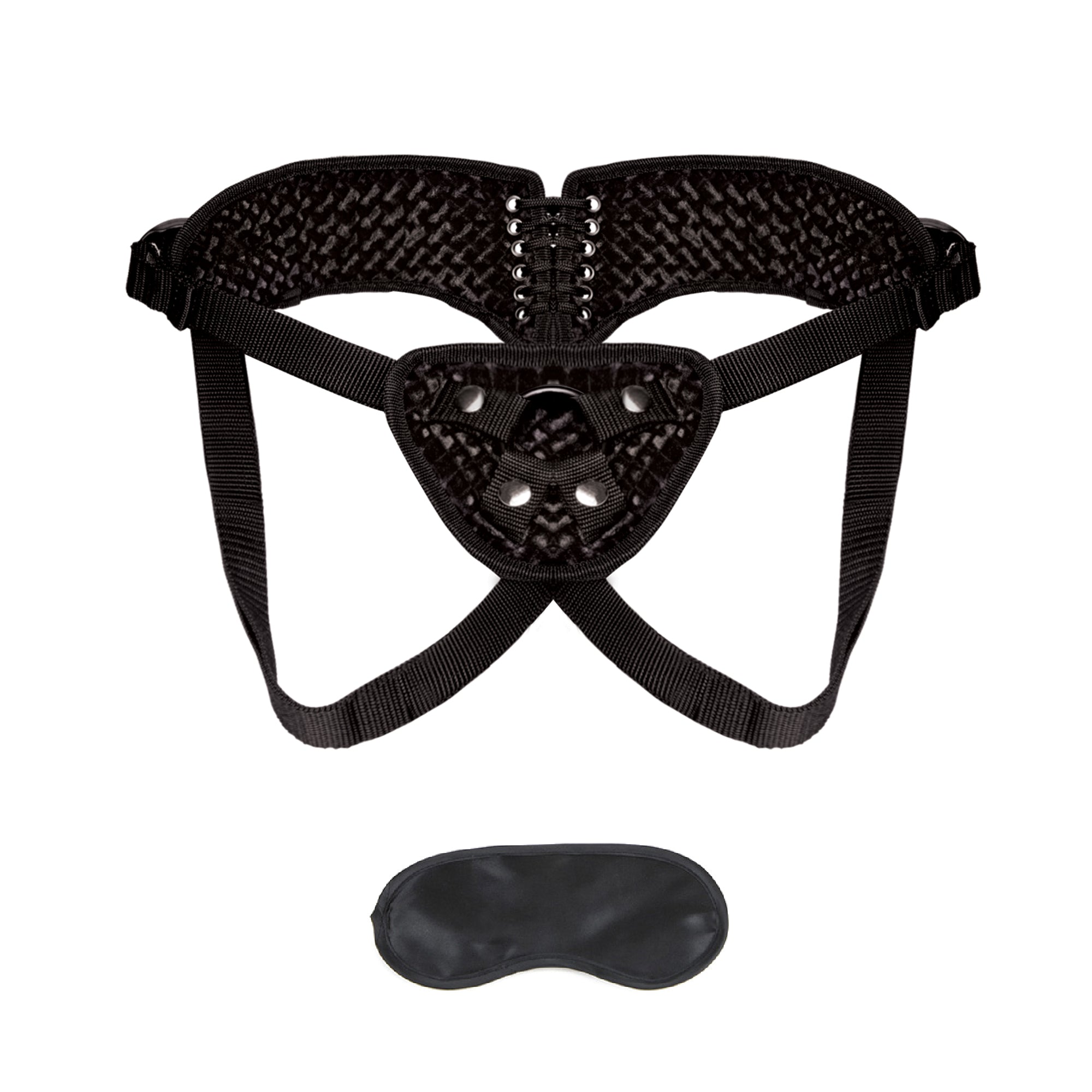 Diamond Velvet Strap-on Corset