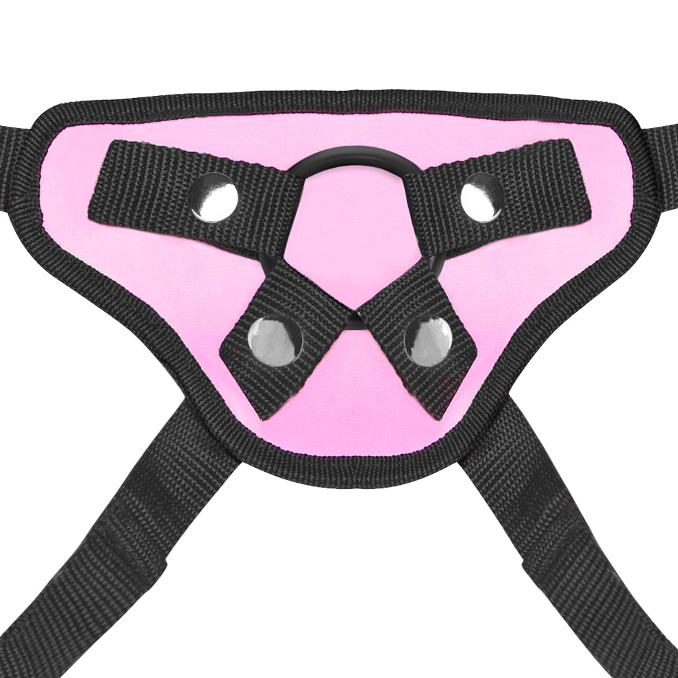 Pretty in Pink Strap-on Harness