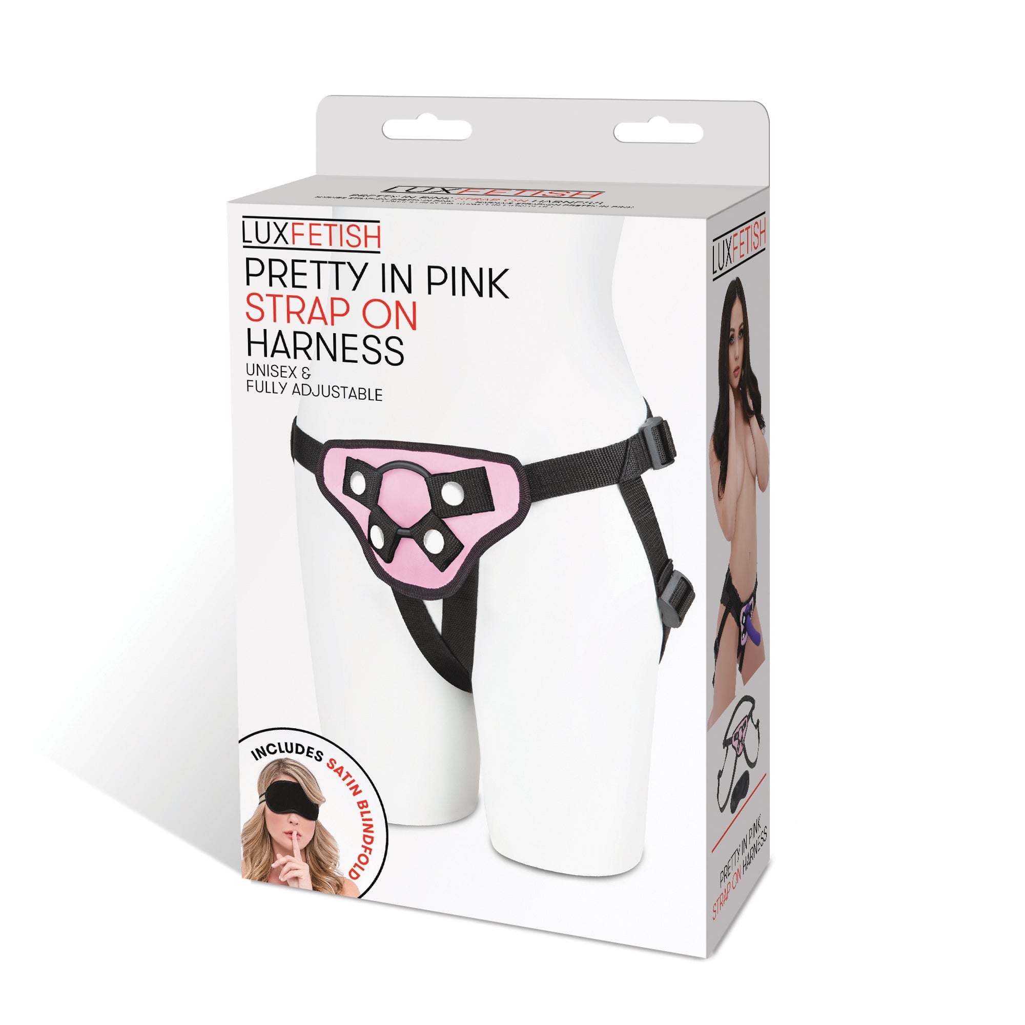 Pretty in Pink Strap-on Harness