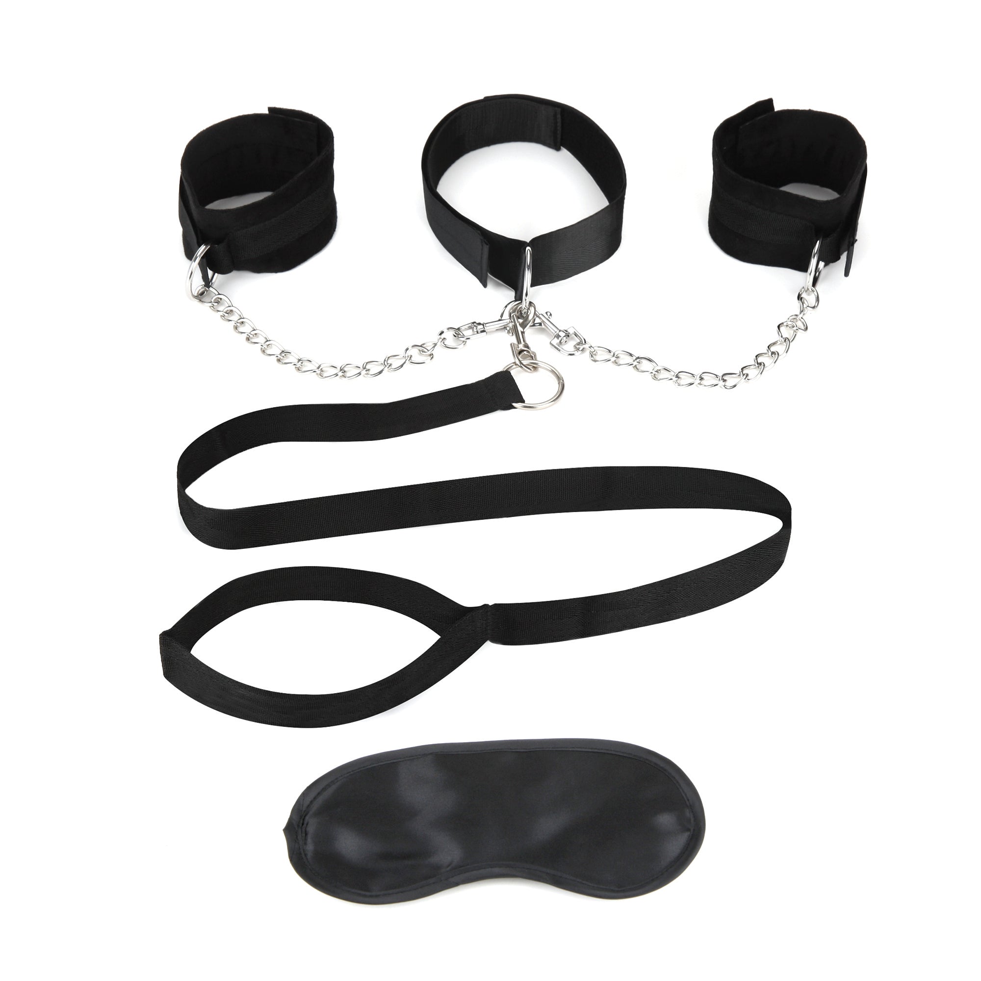 Collar Cuffs & Leash Set