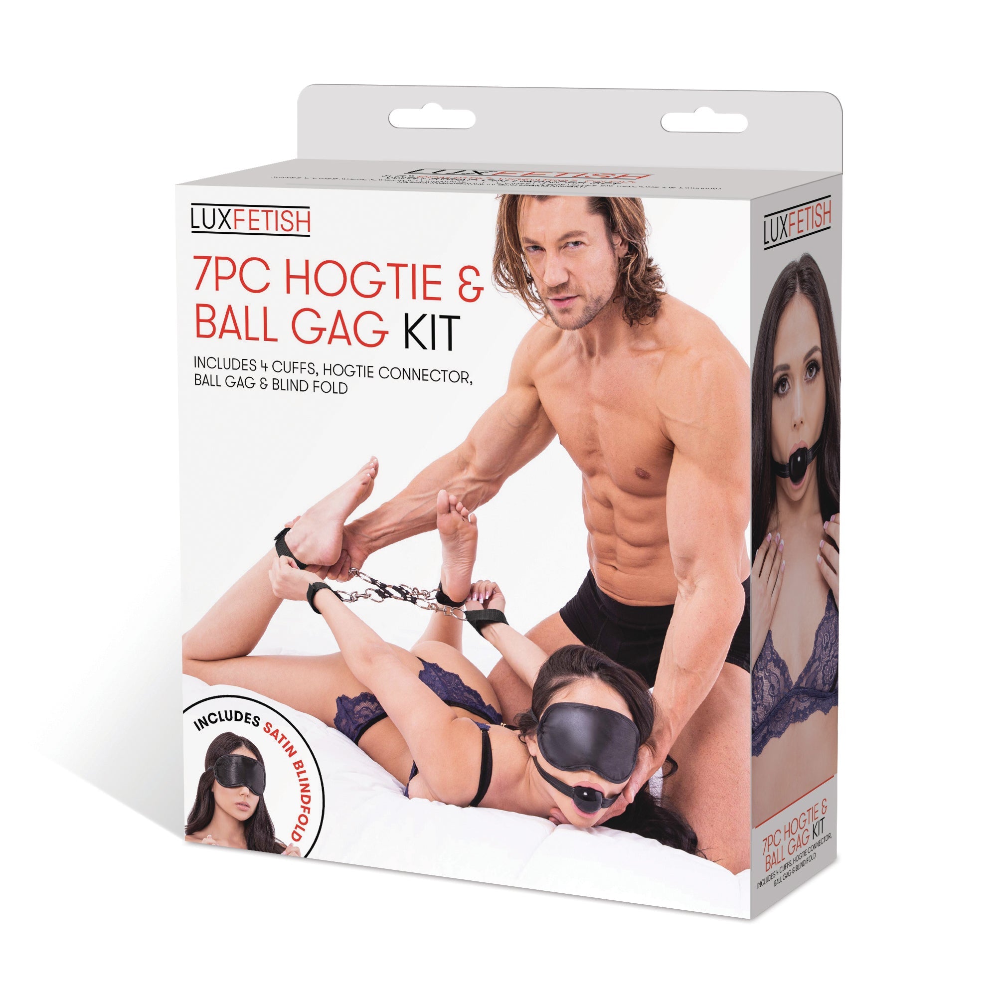 7PC Hogtie & Ball Gag Kit