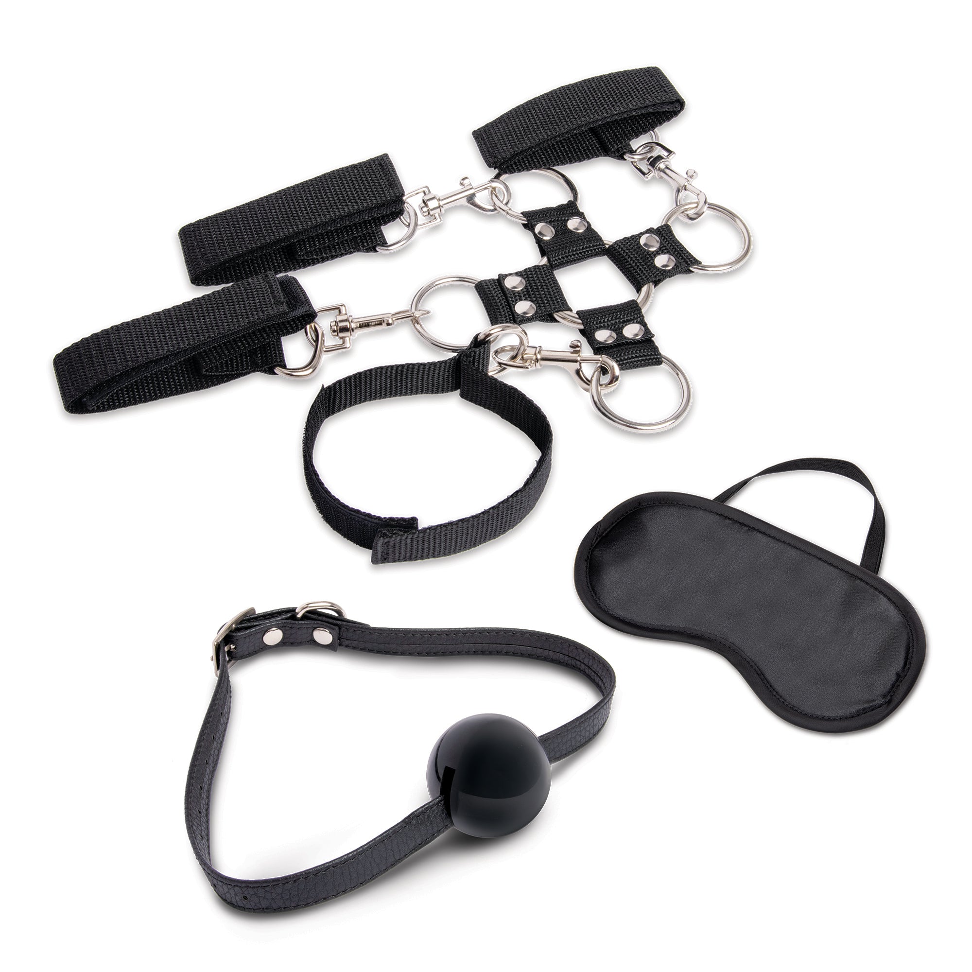 7PC Hogtie & Ball Gag Kit