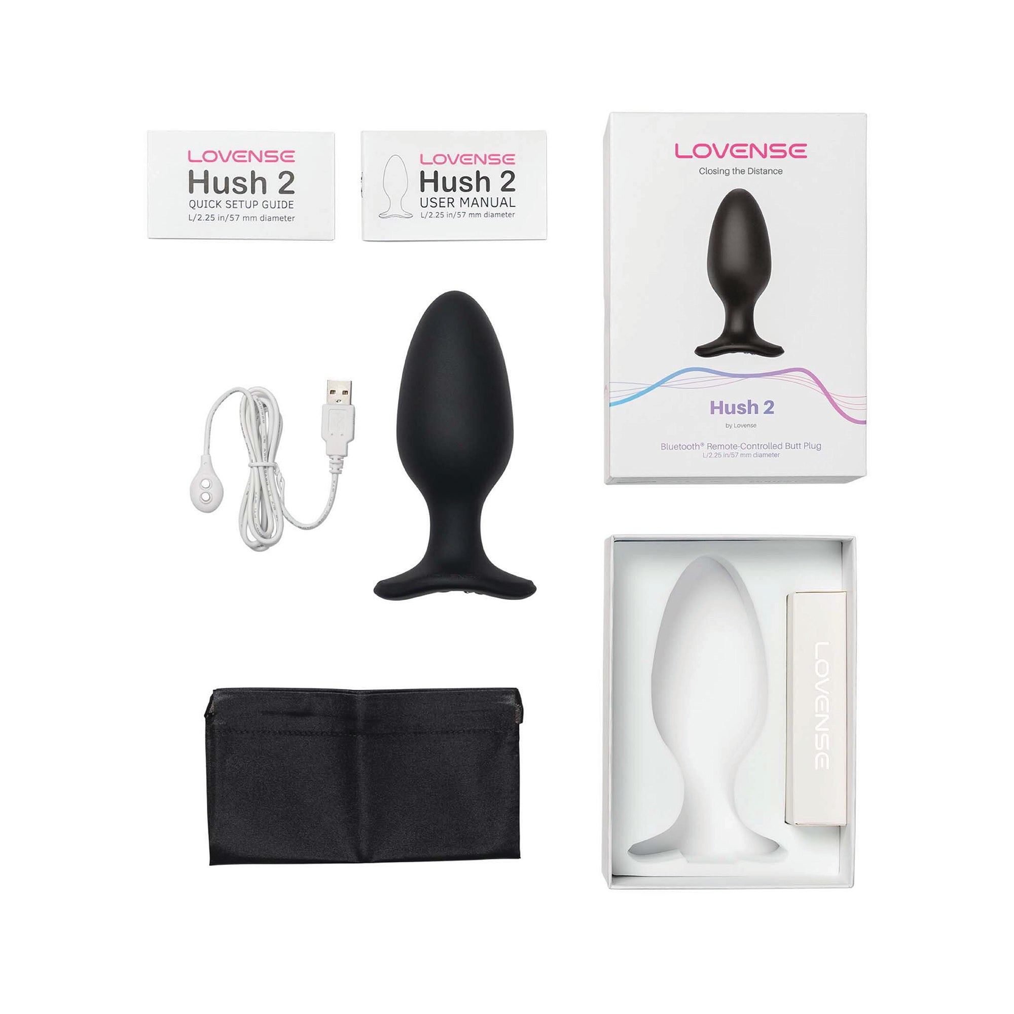 Hush 2.25" Black